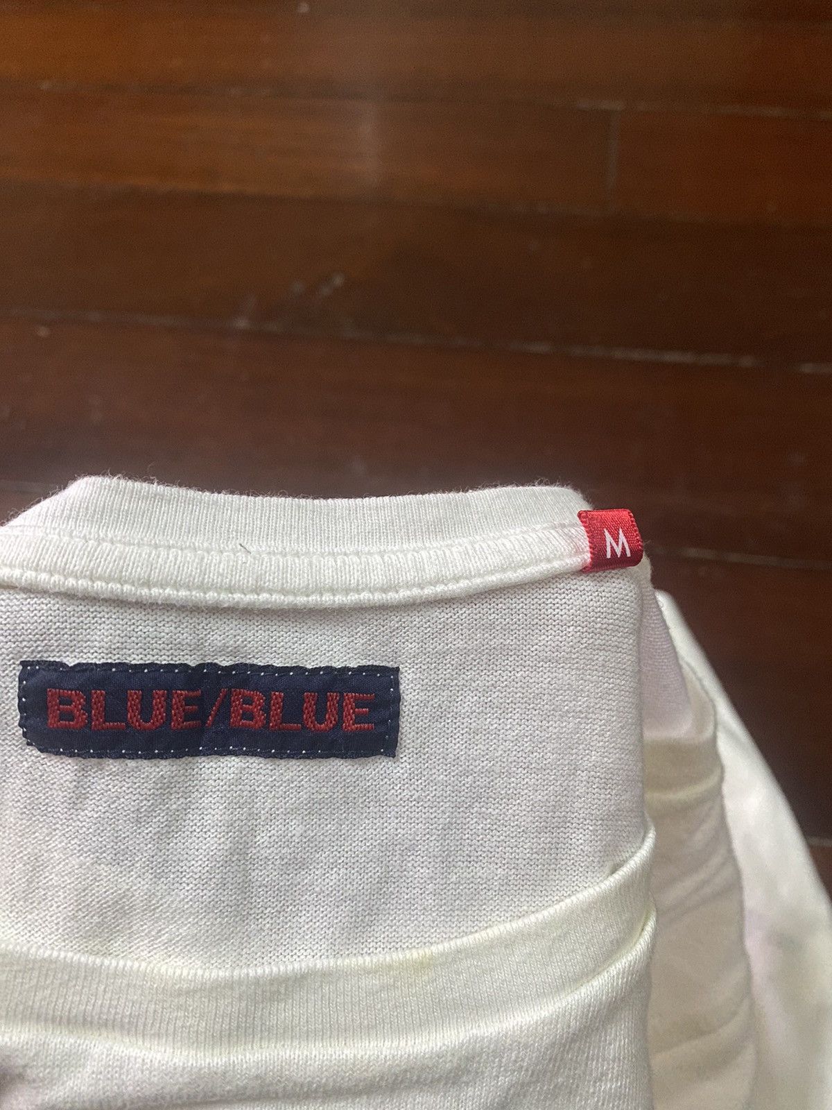 Blue Blue Japan Rare blue blue japan big logo t-shirt Size US M / EU 48-50 / 2 - 8 Thumbnail