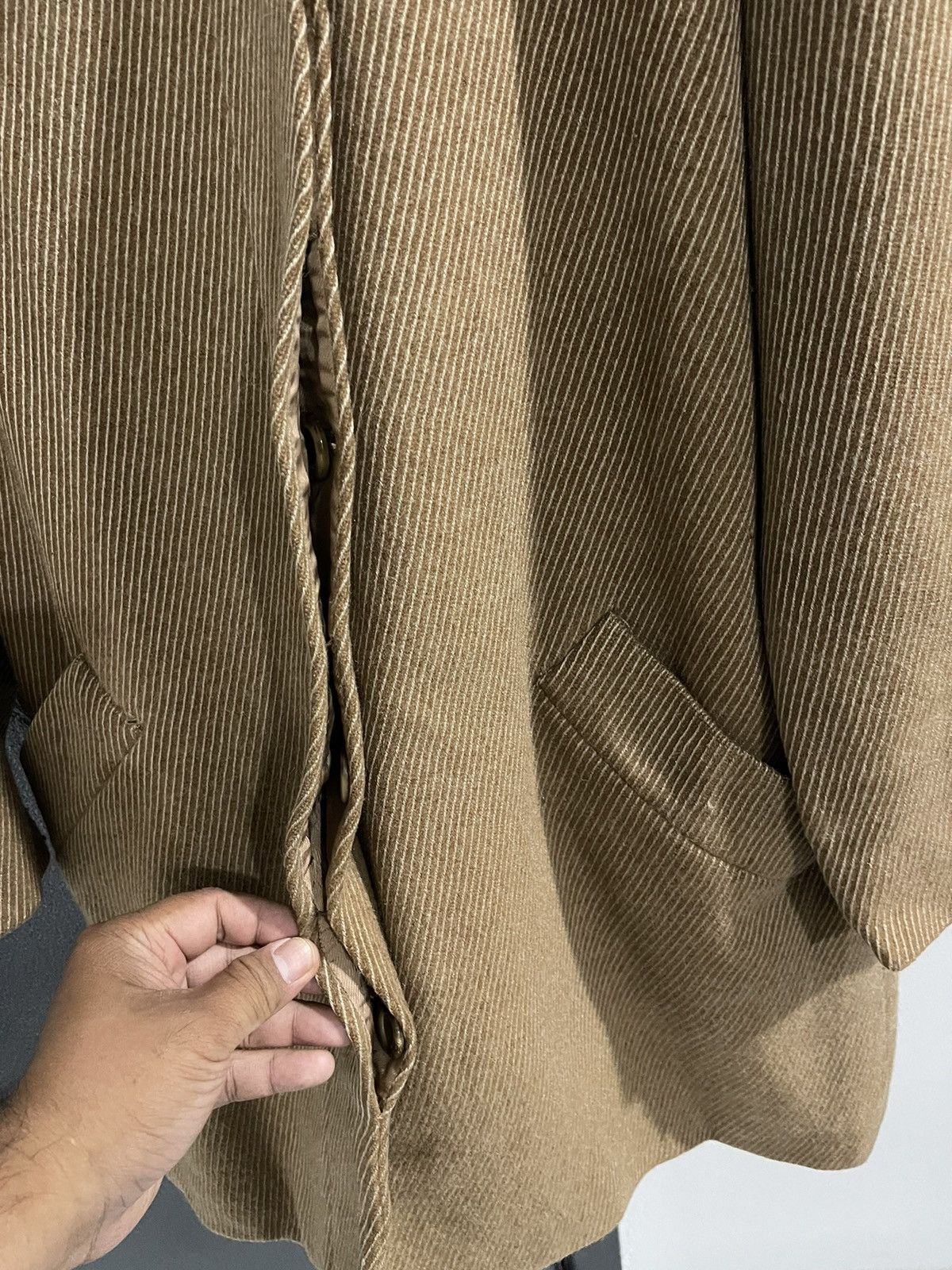 Burberry Vintage Burberry Long Wool Jacket Size M / US 6-8 / IT 42-44 - 7 Thumbnail