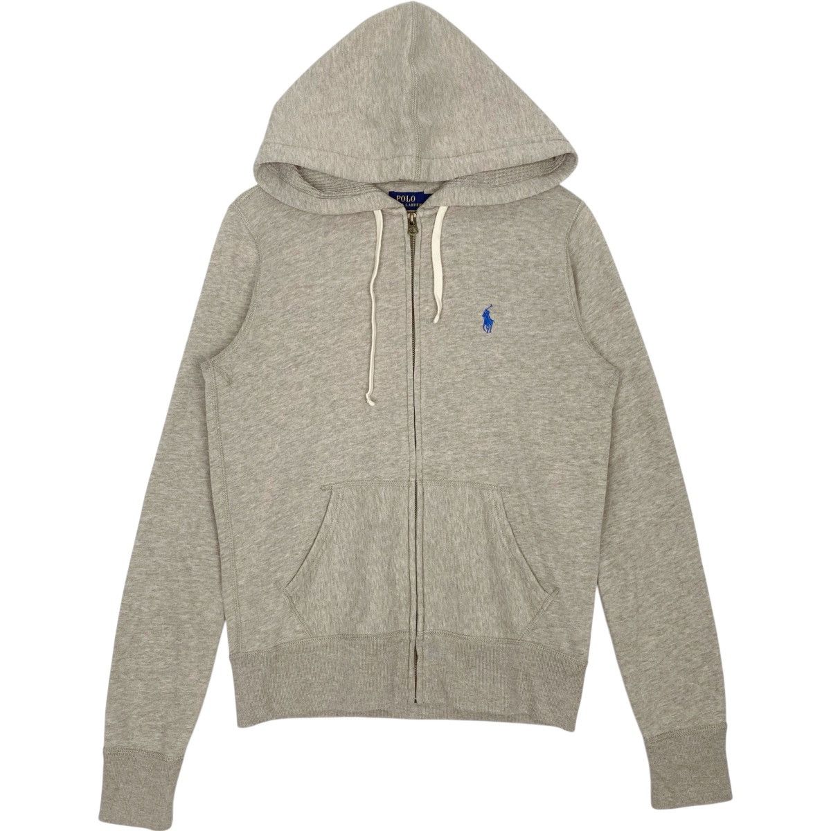 Other Vintage Polo Ralph Lauren Small Pony Full Zip Hoodie Grey Size US M / EU 48-50 / 2 - 1 Thumbnail