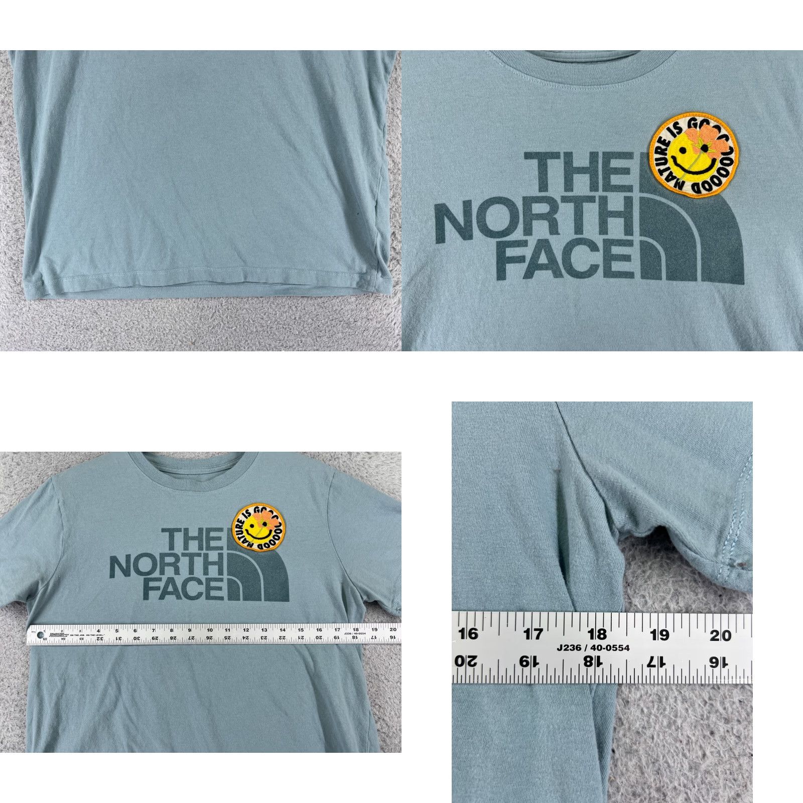 The North Face The North Face Women’s T-Shirt Medium Blue Casual Cotton Crew Neck Short Sleeve Size M / US 6-8 / IT 42-44 - 8 Thumbnail