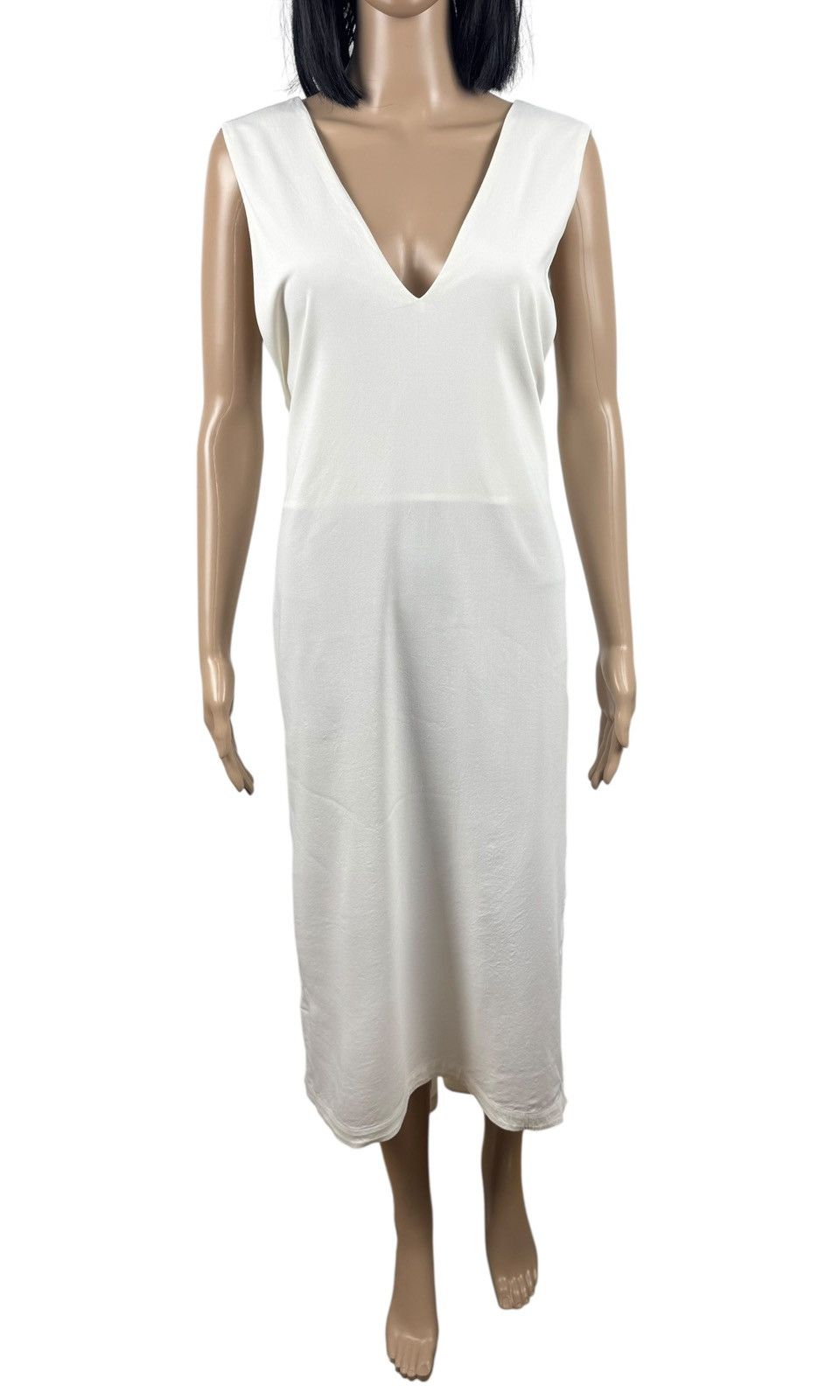 Isabel Benenato Isabel Benenato Maxi Dress Viscose-Wool V-Neck size 38 Size XS / US 0-2 / IT 36-38 - 2 Thumbnail