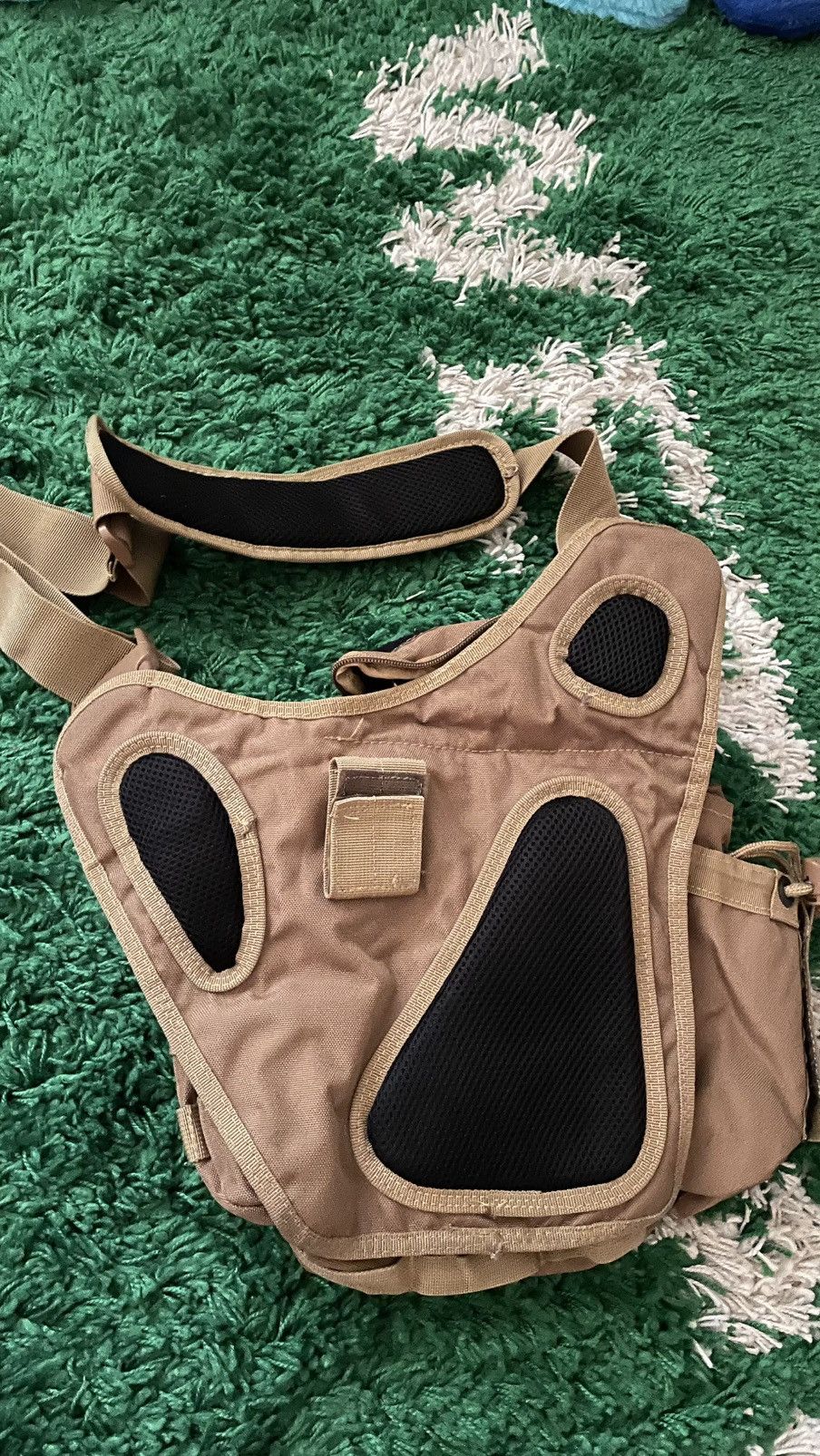 Vintage Multi functional tactical messenger bag shoulder side Size ONE SIZE - 8 Thumbnail