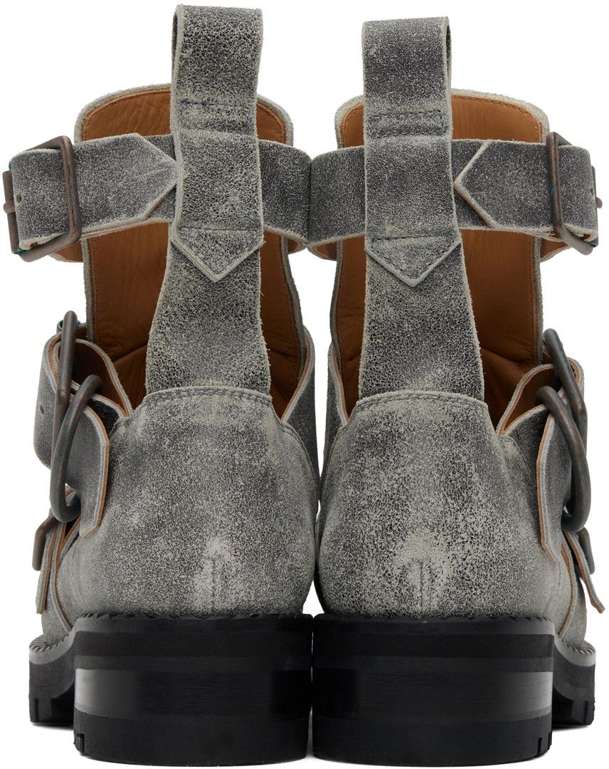 Vivienne Westwood o1f1d3z0525 Rome Boots in Gray Size US 10 / EU 43 - 3 Thumbnail