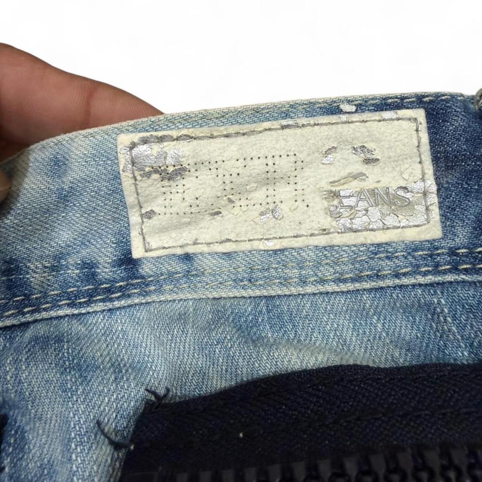 True Religion Y2K EXR Progressive light wash denim jeans light weight Size US 33 - 7 Thumbnail