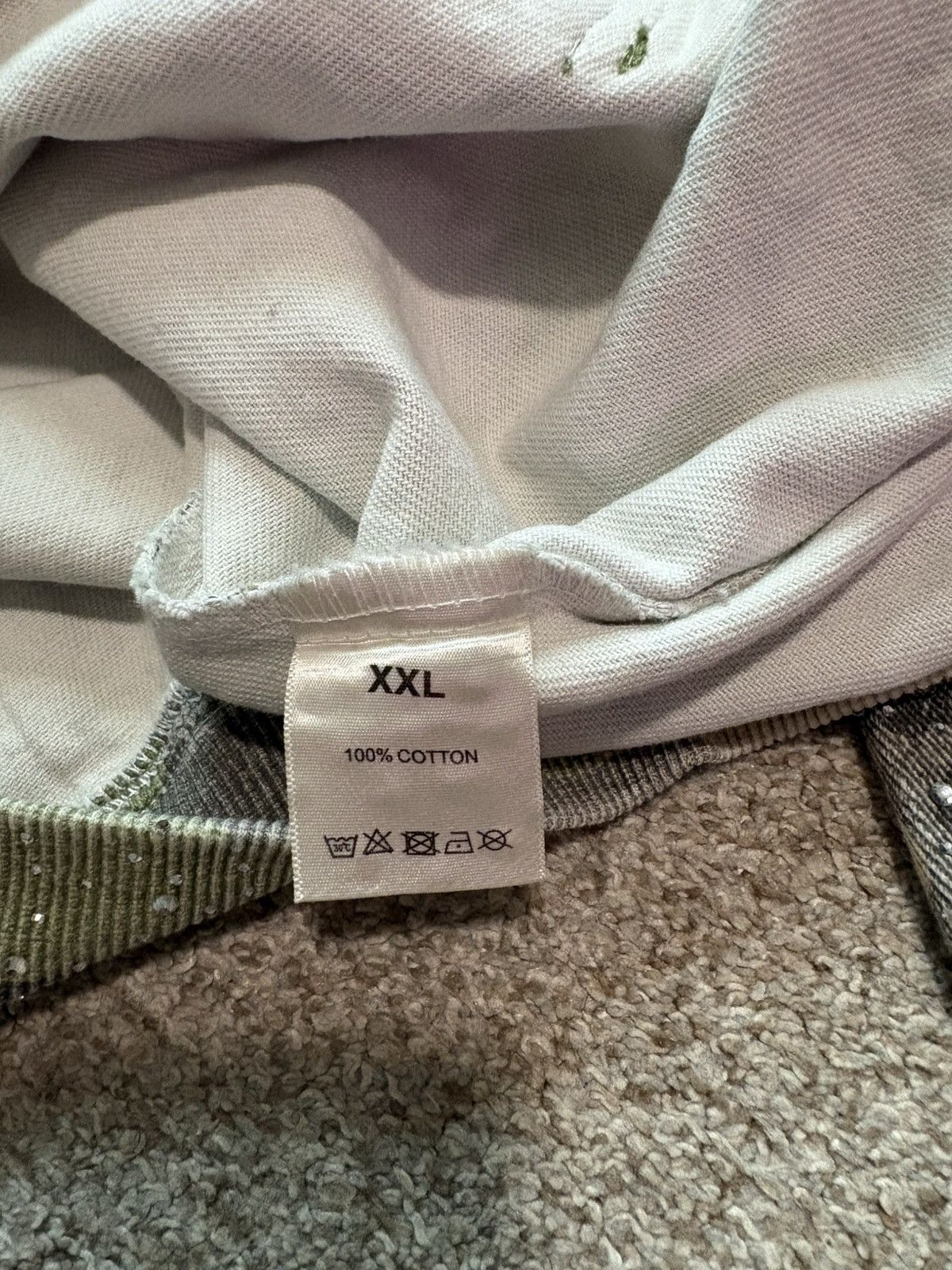 Vale Vale Camo Gem Bedazzled Work Jacket NWOT Size US XXL / EU 58 / 5 - 4 Thumbnail