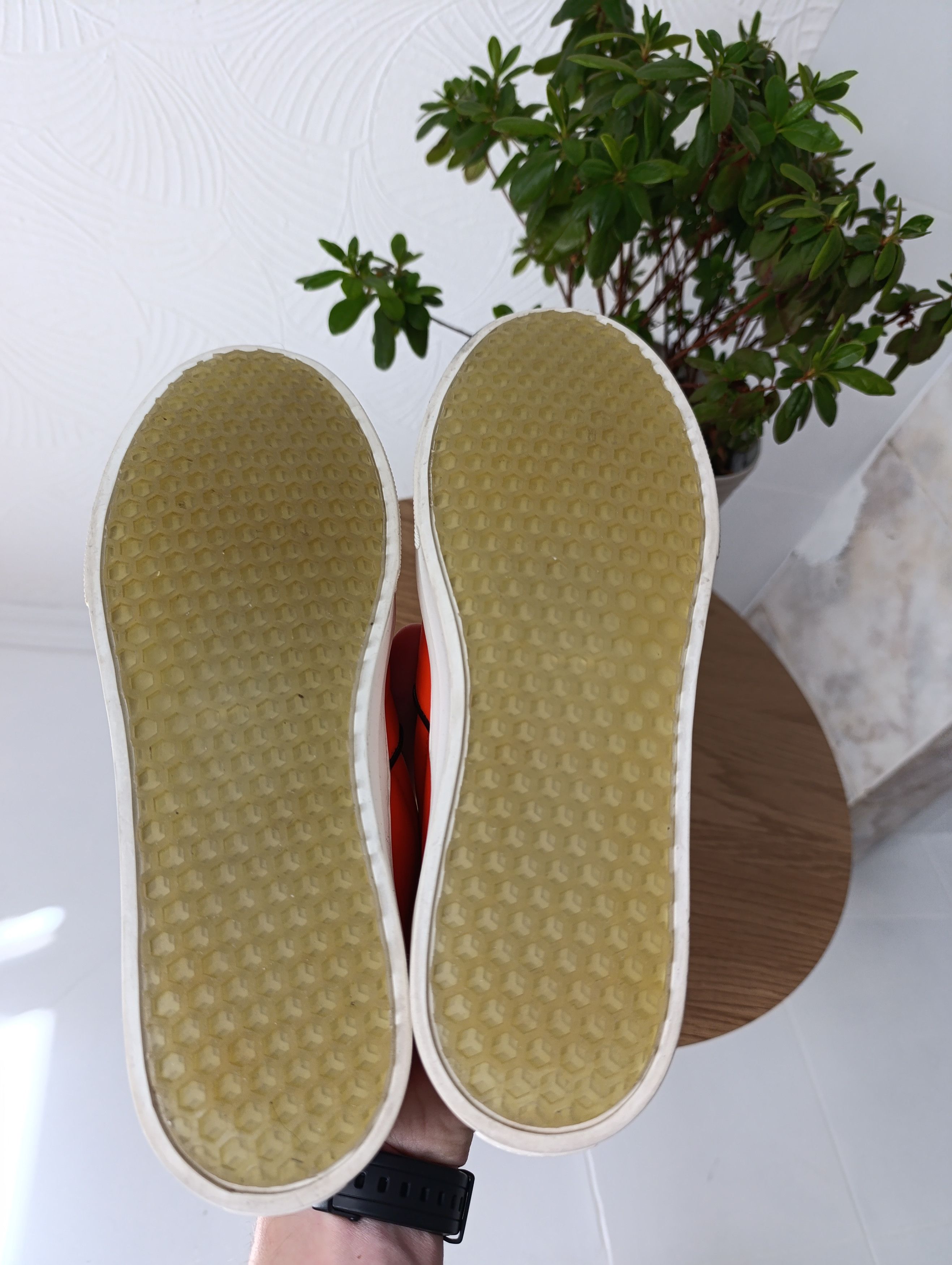 Celine CELINE LEATHER ORANGE SLIP-ON WOMENS SHOES Size US 8 / IT 38 - 15 Thumbnail