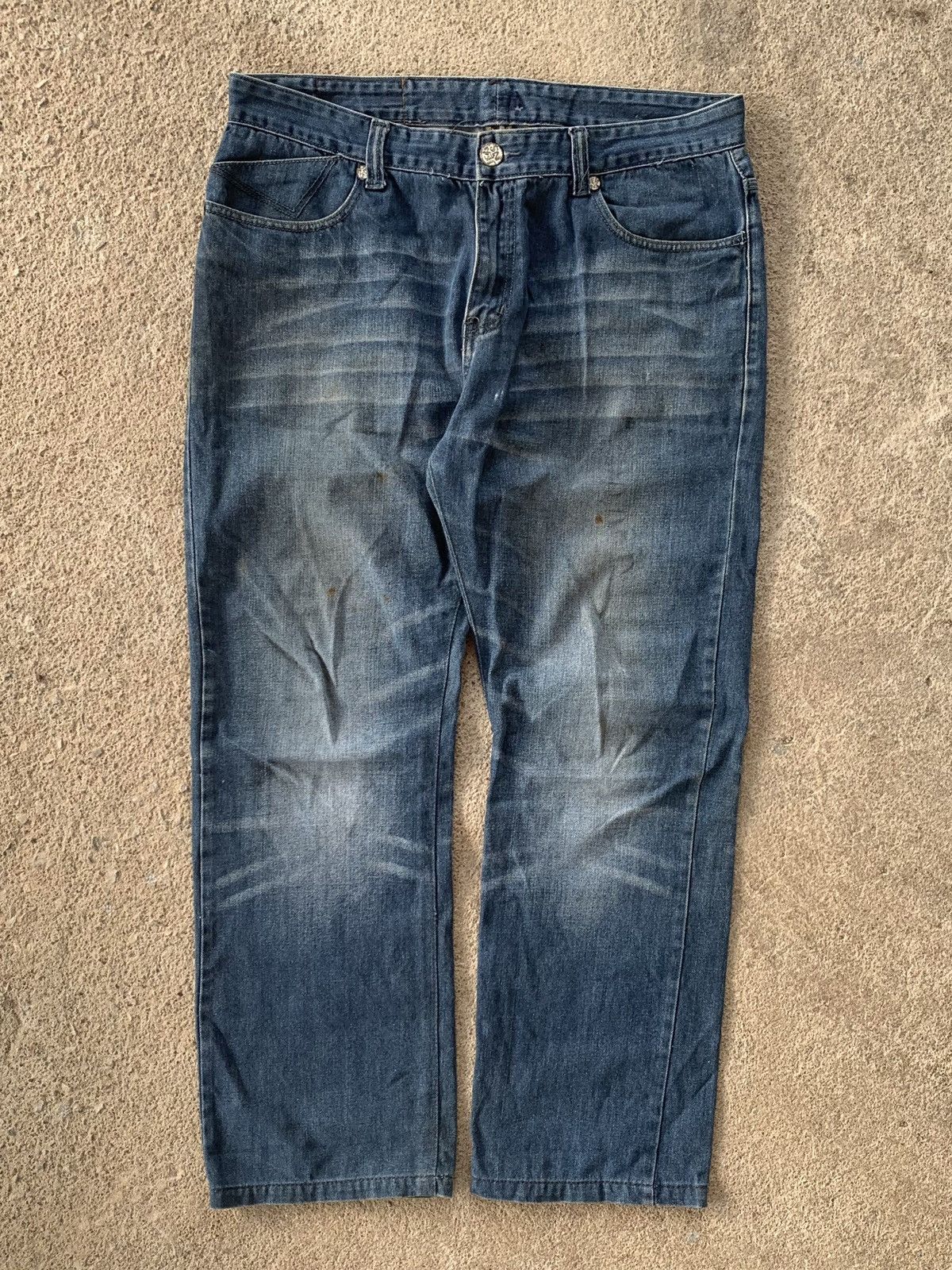 Ed Hardy × Vintage Vintage edhardy denim jeans Size US 38 / EU 54 - 5 Thumbnail