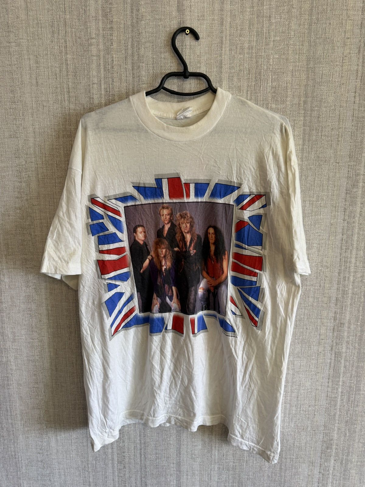 Band Tees Vintage Def Leppard 1992 The 7-Day Weekend Tour Rock T Shirt Size US XL / EU 56 / 4 - 1 Thumbnail