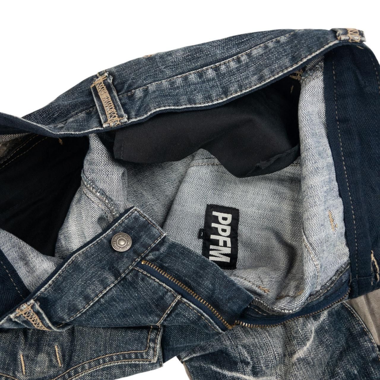 PPFM Vintage PPFM Multi Zip Denim Jeans Size W31 Size US 31 - 7 Thumbnail