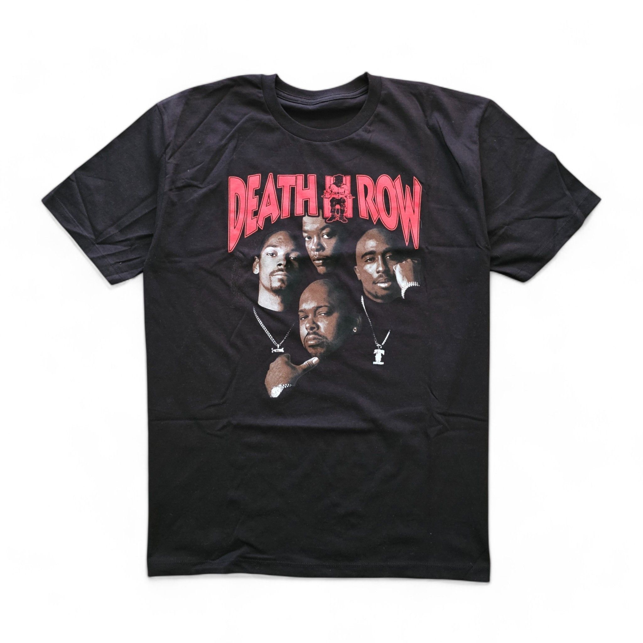 Vintage Death Row Records T-shirt - cotton - black - XL Size US XL / EU 56 / 4 - 1 Thumbnail