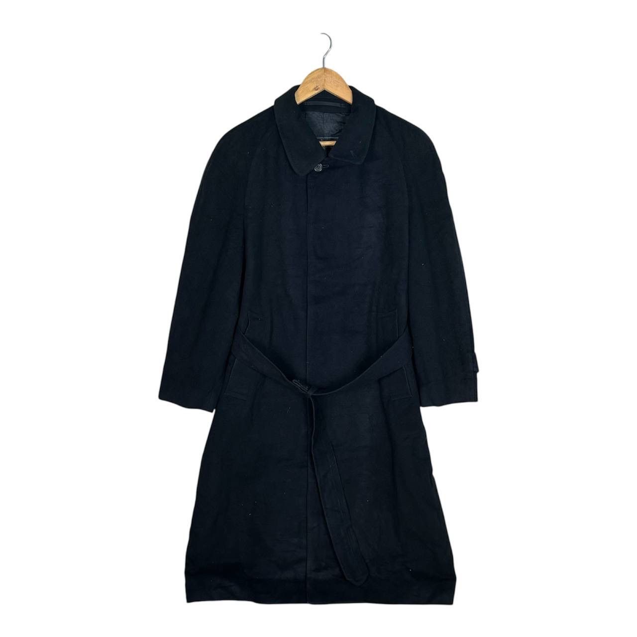 Burberry Burberry Cashmere Long Jacket Trench Coat Black Size US L / EU 52-54 / 3 - 1 Thumbnail