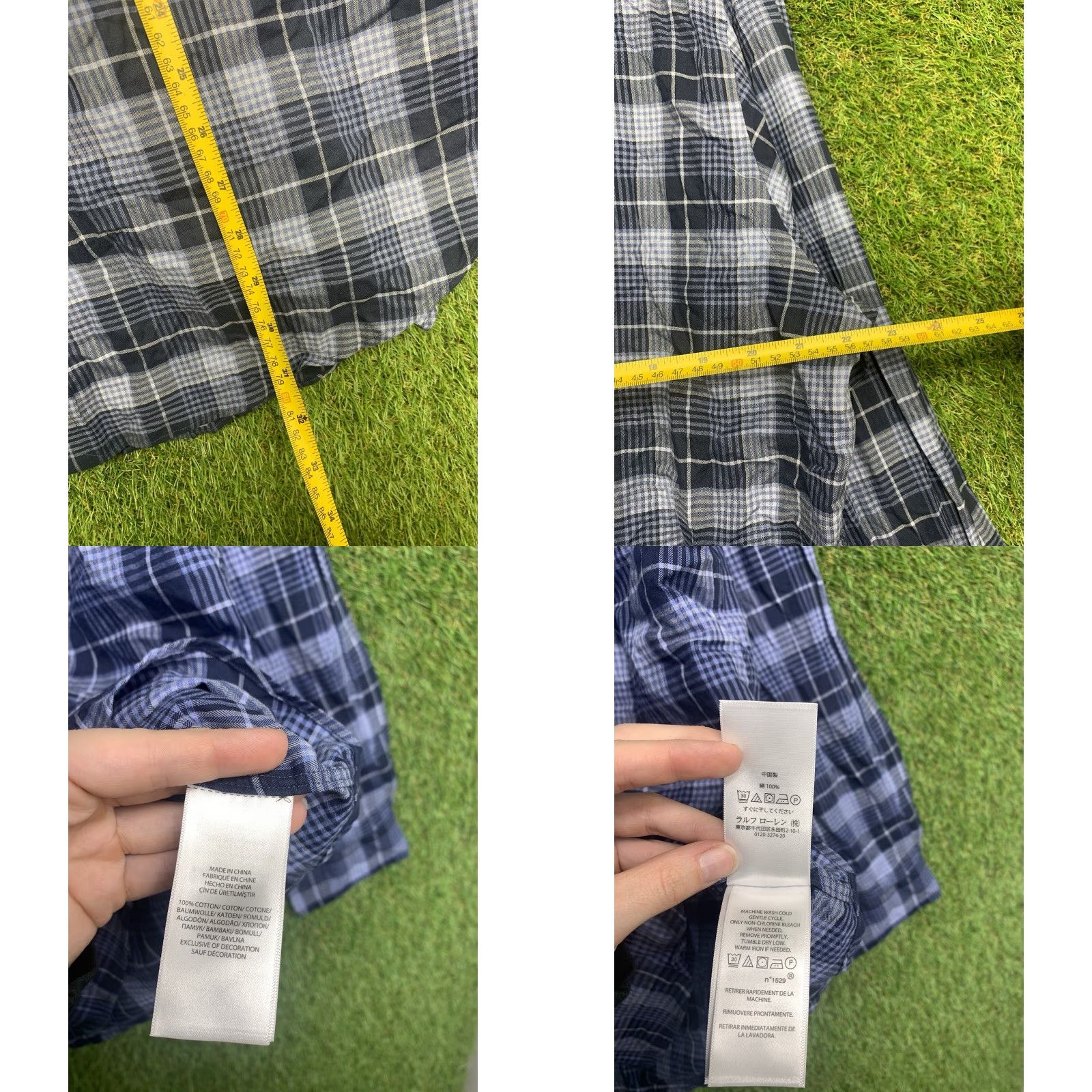 Polo Ralph Lauren Polo Ralph Lauren Button-Up Shirt Mens 2XL Plaid Long Sleeve Slim Fit Blue Polo Ralph Lauren Button-Up Shirt Mens 2XL Plaid Long Sleeve Slim Fit Blue Size US XXL / EU 58 / 5 - 8 Thumbnail