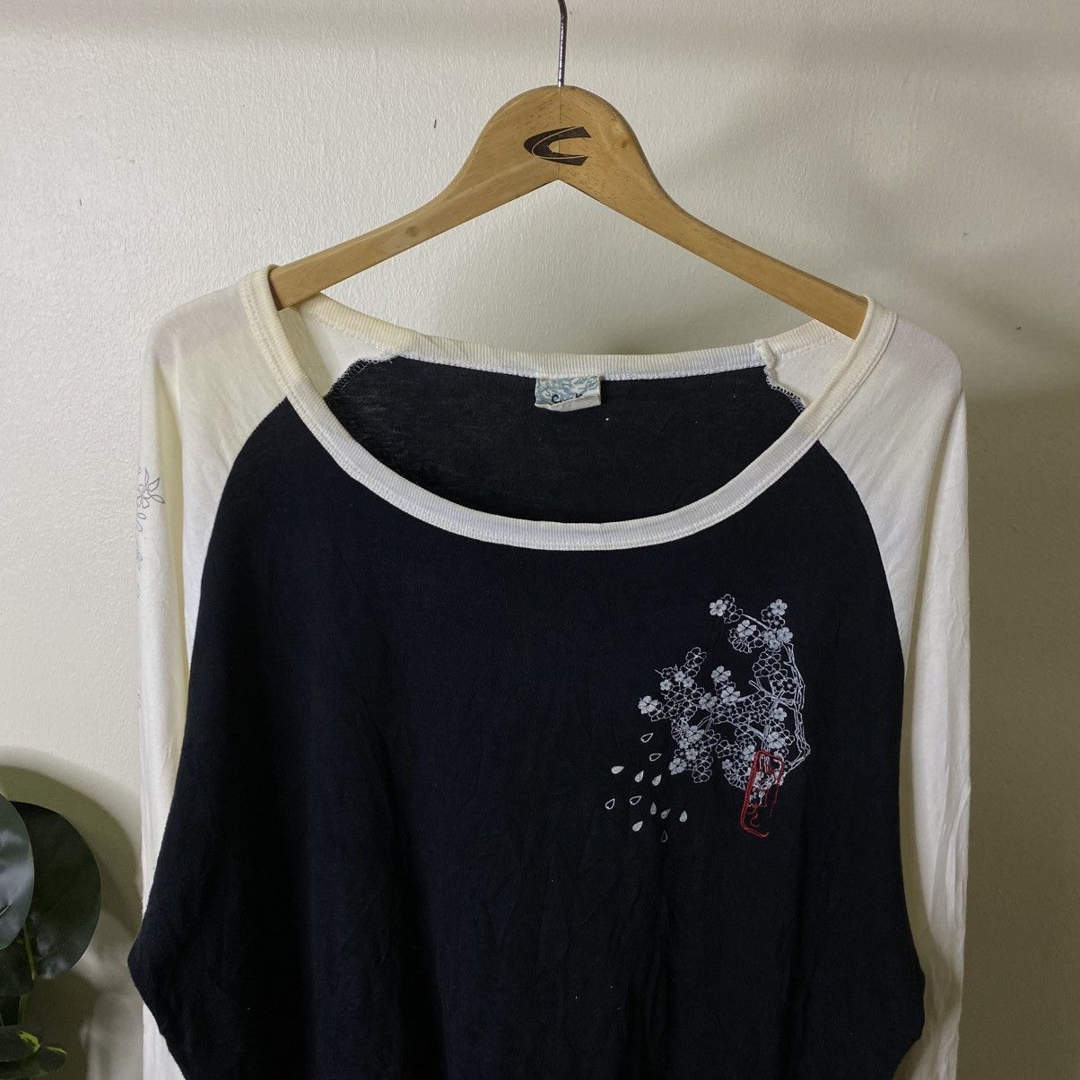 Japanese Brand CrossKeys Koi Fish Ed Hardy Karakuri Tamashii Style LS Tee Size US XXL / EU 58 / 5 - 7 Thumbnail