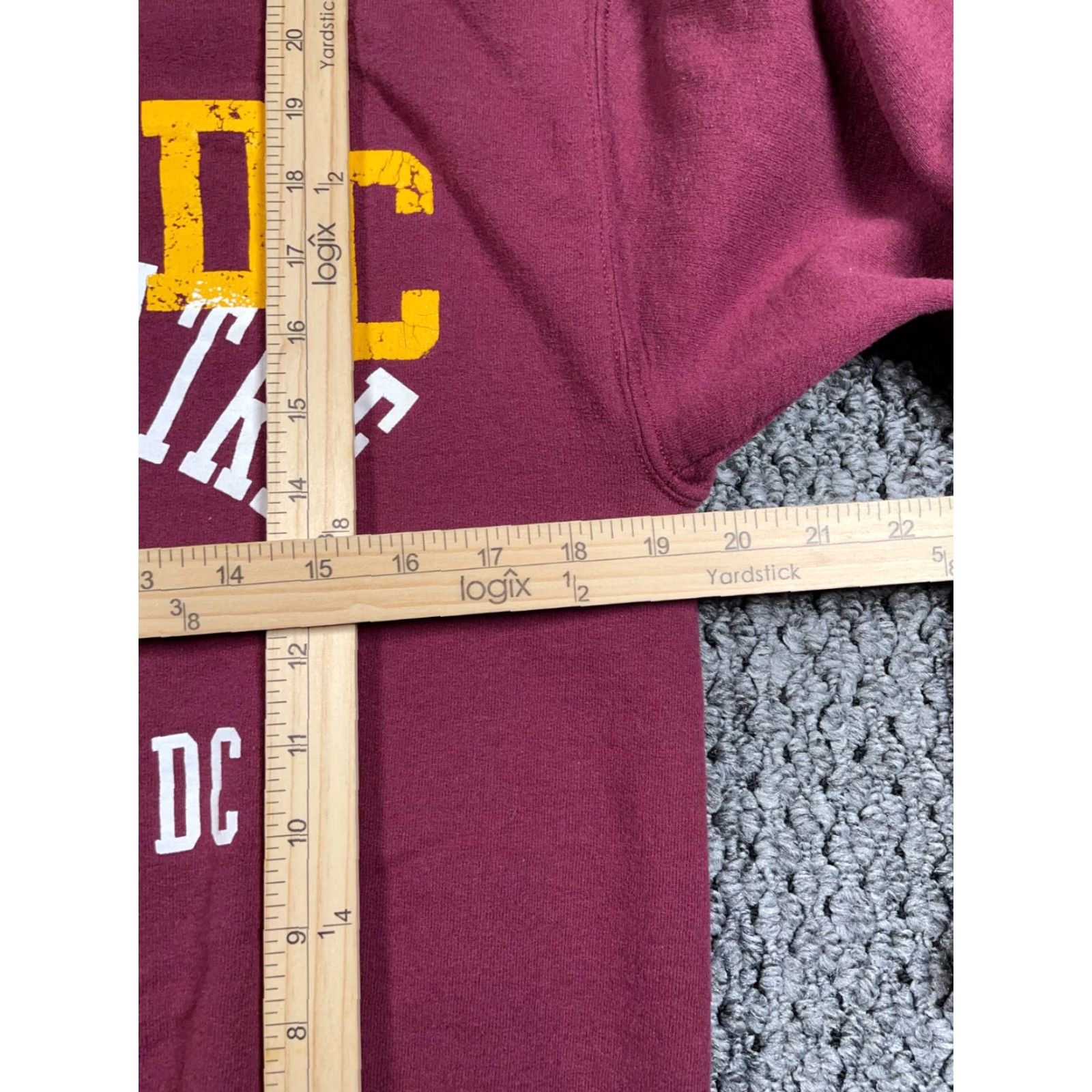 Vintage Ford's Theatre Sweatshirt Washington DC Adult Small Dark Red Crewneck Lincoln Size US S / EU 44-46 / 1 - 6 Thumbnail