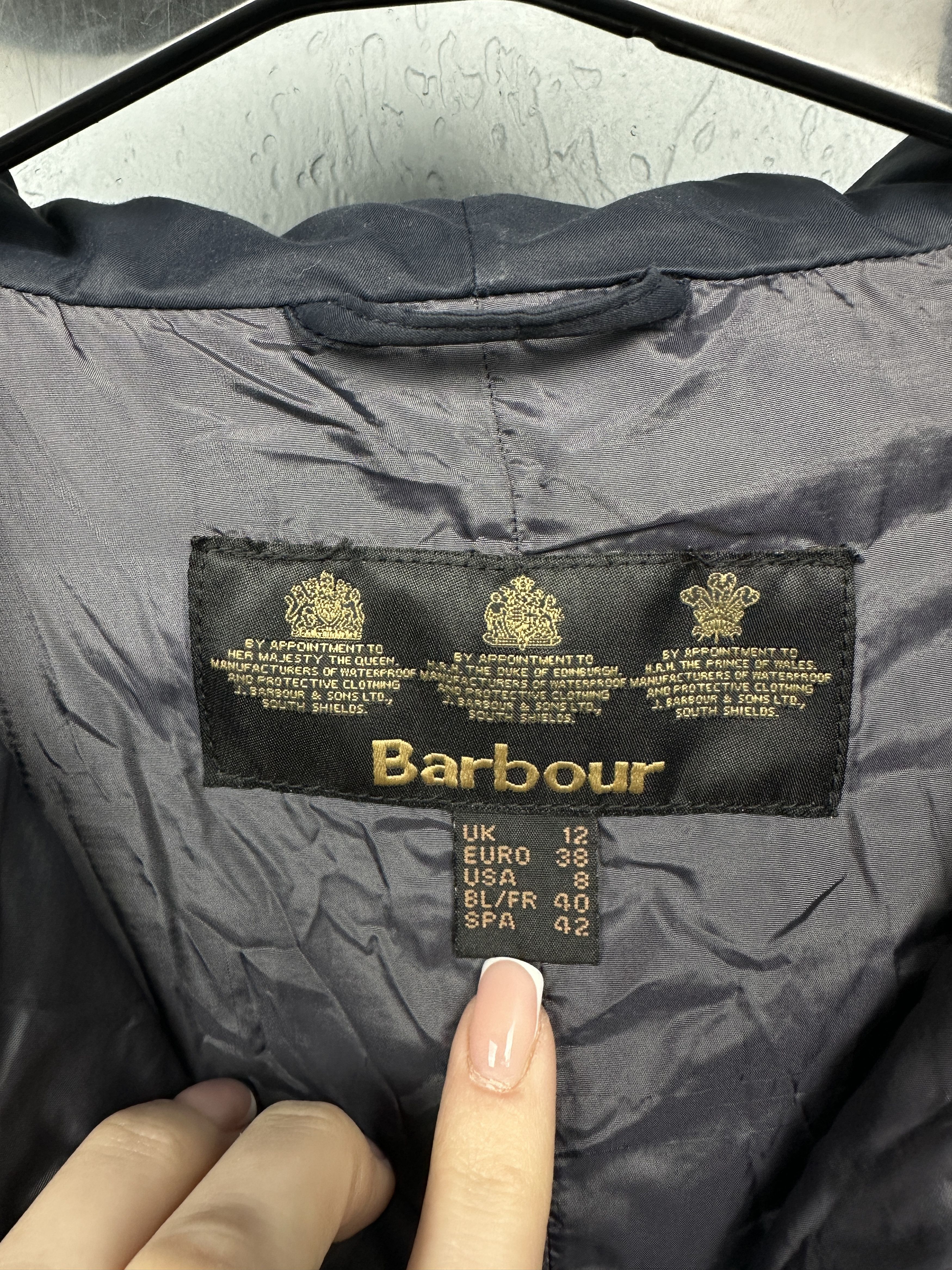 Barbour × Vintage Barbour Womens Vintage Cheval Quilted Jacket Size M / US 6-8 / IT 42-44 - 4 Thumbnail