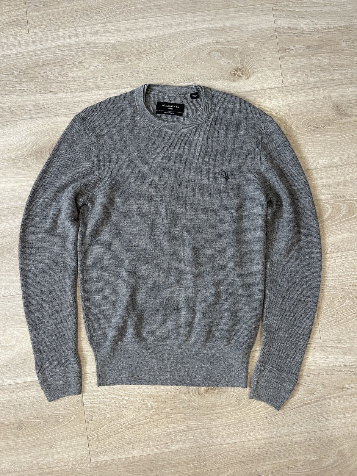 Allsaints Allsaints wool sweater grey S Size US S / EU 44-46 / 1 - 8 Thumbnail
