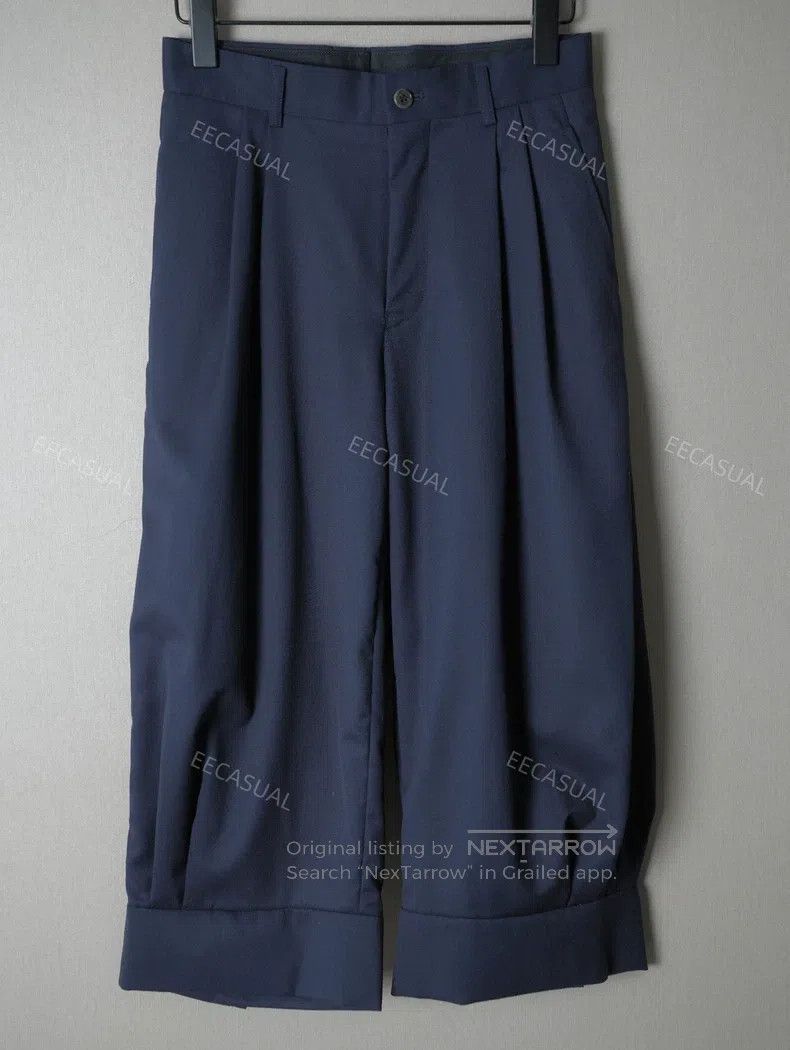 Comme des Garcons Comme Des Garcons size S Black blue elastic wool lantern p Size 23" - 1 Thumbnail