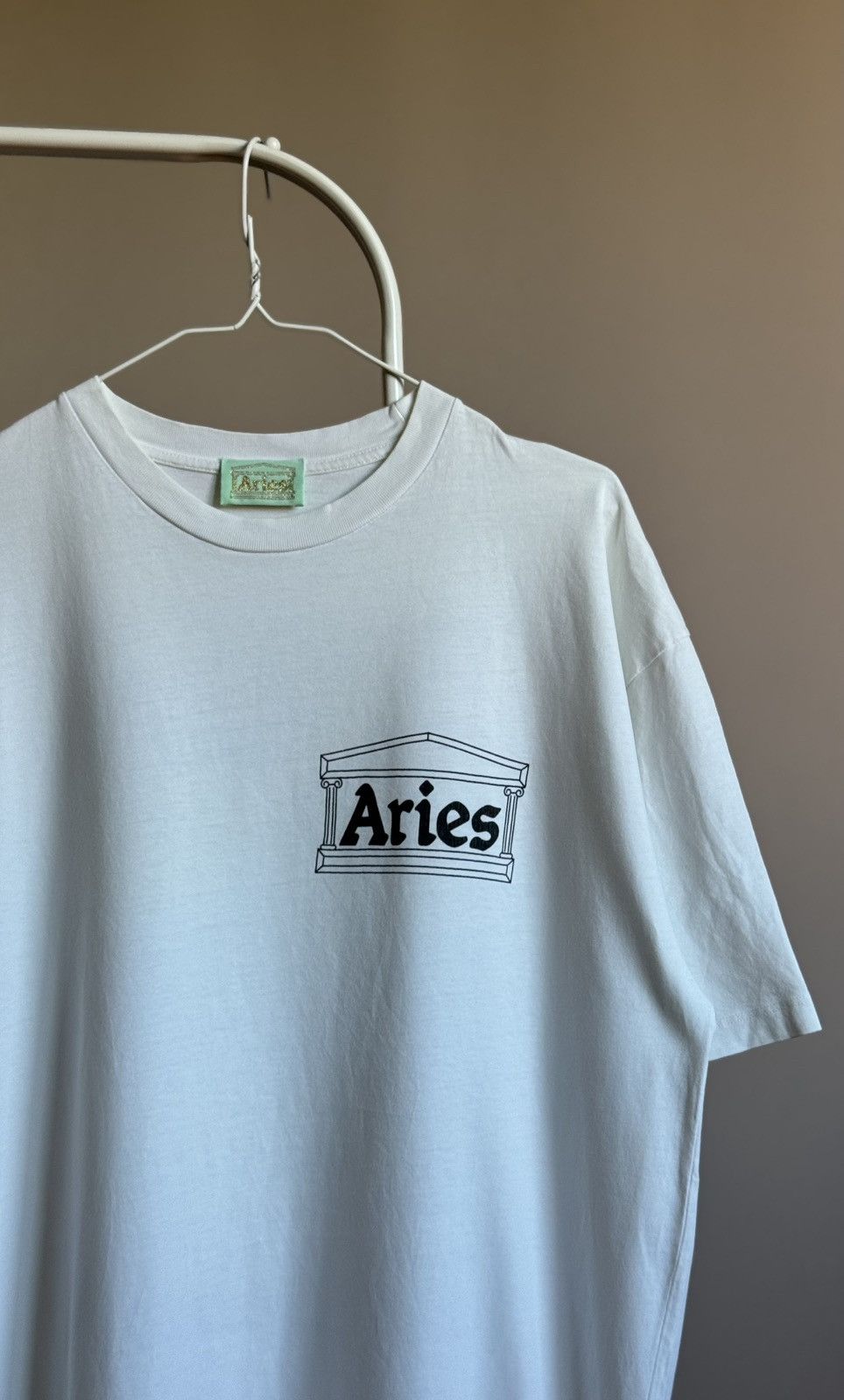 Aries Aries Arise Back Logo Tshirt Size US XL / EU 56 / 4 - 3 Thumbnail