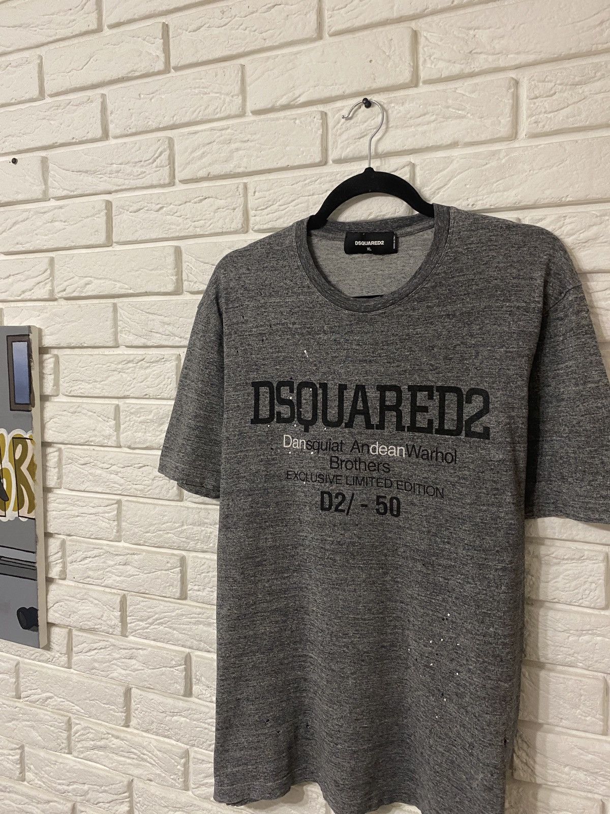 Designer × Dsquared2 Dsquared2 Big logo tee t-shirt Size US XL / EU 56 / 4 - 2 Thumbnail