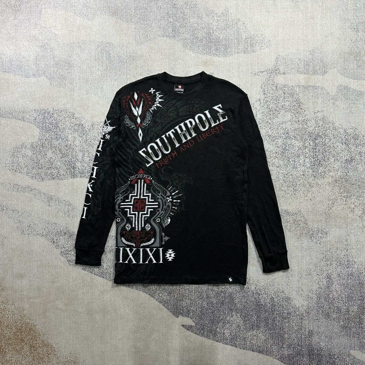 Southpole Truth and Liberty Longsleeve Tshirt