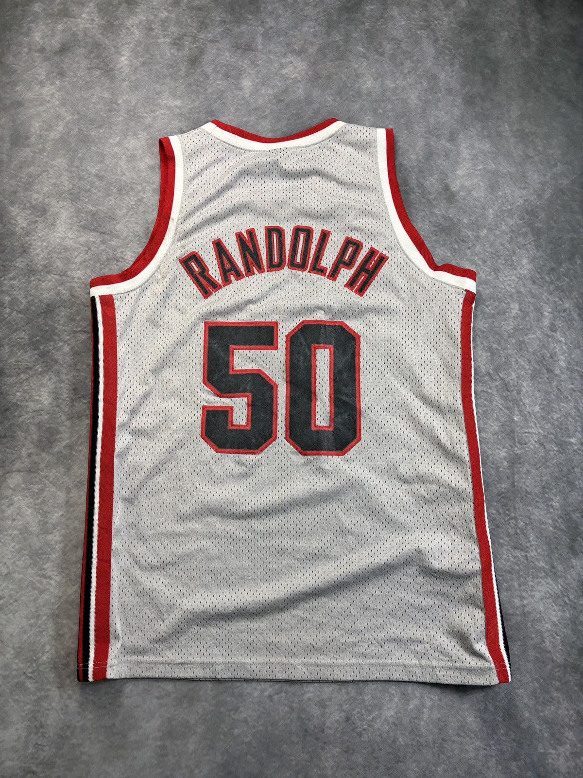 Nike Vintage Portland Trailblazers Jersey 2000s NBA Randolph Gray Size US L / EU 52-54 / 3 - 2 Thumbnail