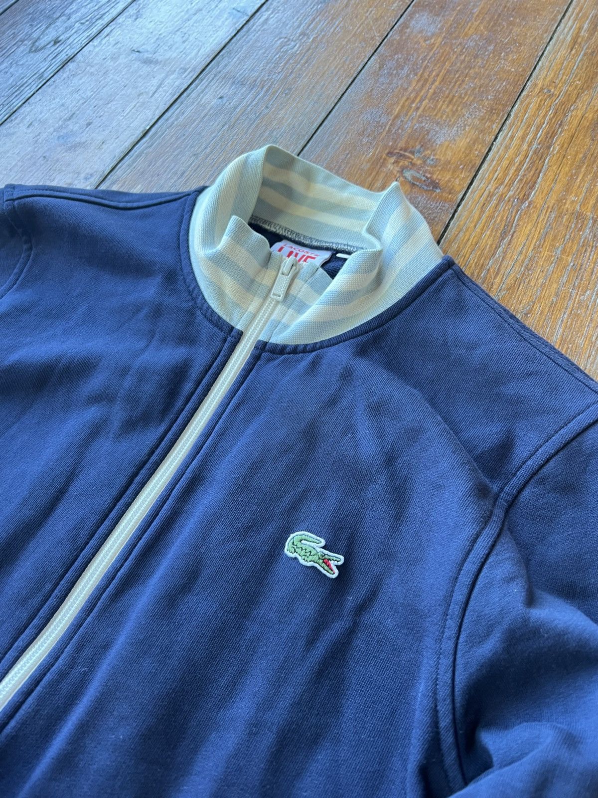 Lacoste VINTAGE LACOSTE LIVE FULL ZIP SWEATSHIRT SIZE 4 LUXURY Y2K Size US S / EU 44-46 / 1 - 5 Thumbnail