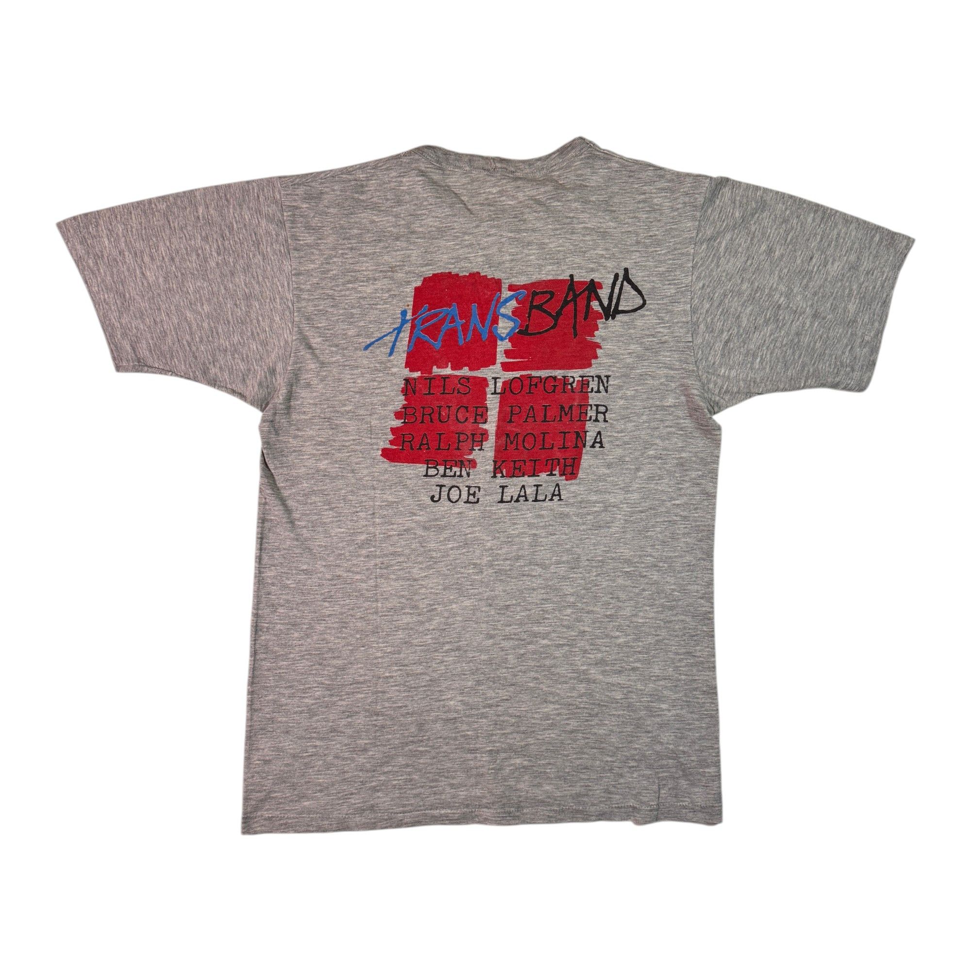 Vintage Vintage 1982 Neil Young Trans Tour T-shirt Size US S / EU 44-46 / 1 - 2 Thumbnail
