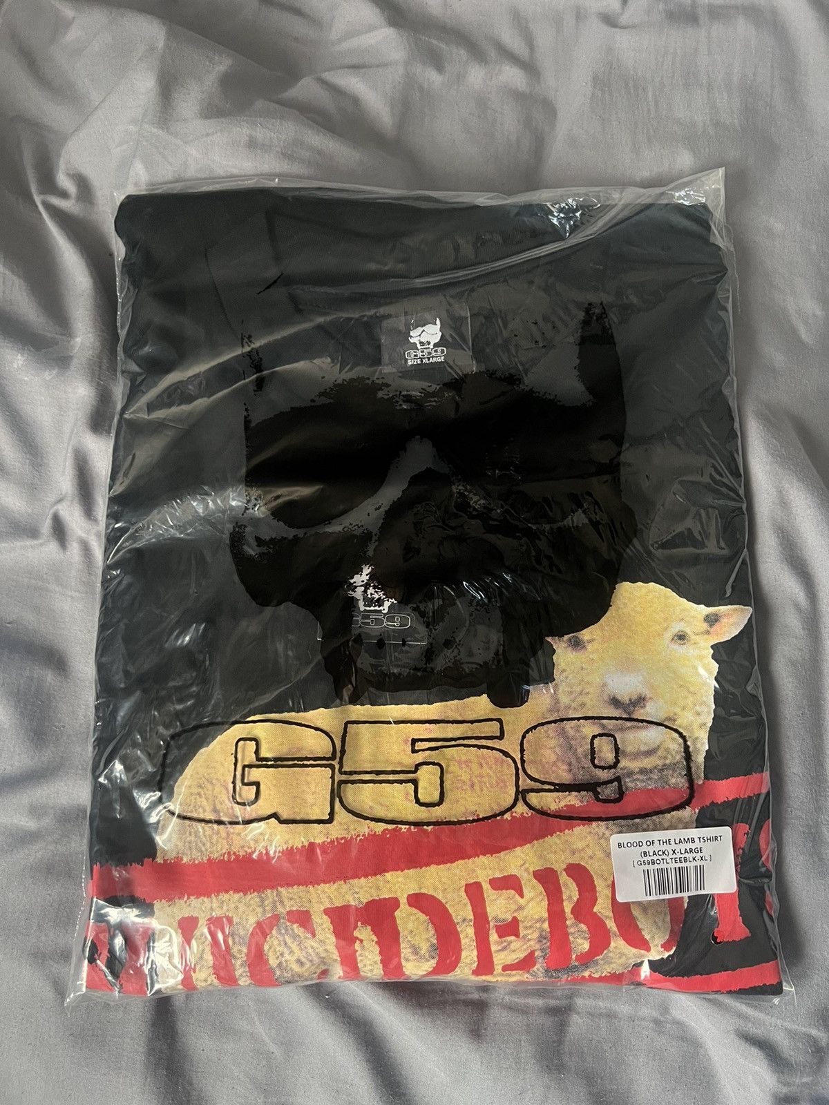 G59 Records G59 blood of the lamb tee Size US XL / EU 56 / 4 - 5 Thumbnail