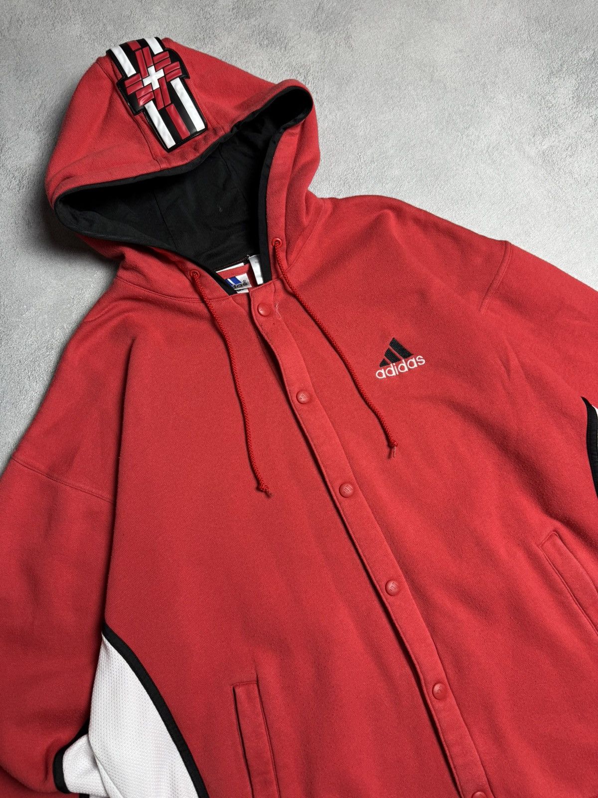 Switzerland Goteborg 1999 Olympic Button Jacket Adidas