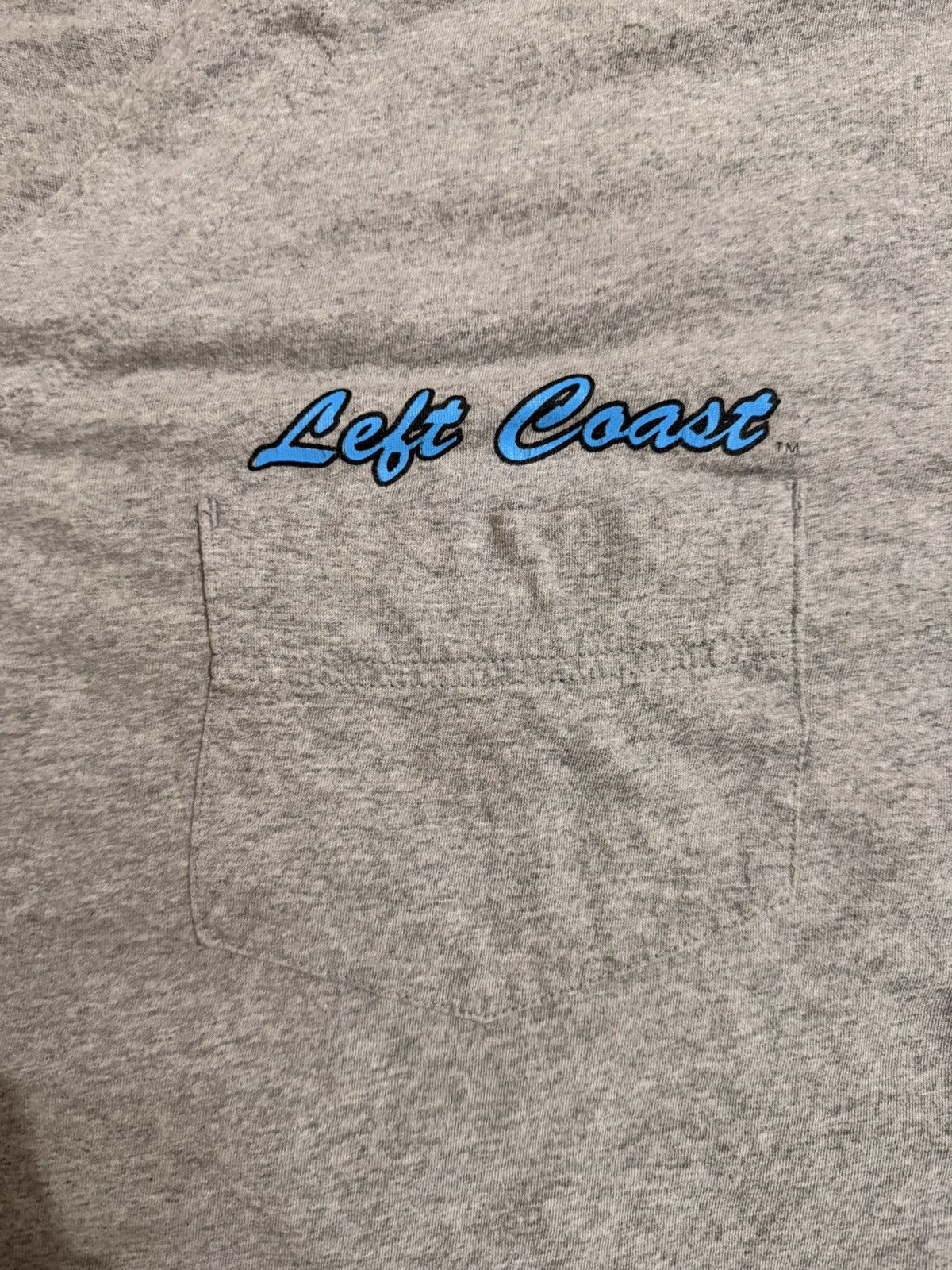 Other Vintage XL 00s Left Coast Short Front Pocket Baseball Jersey Size US XL / EU 56 / 4 - 4 Thumbnail