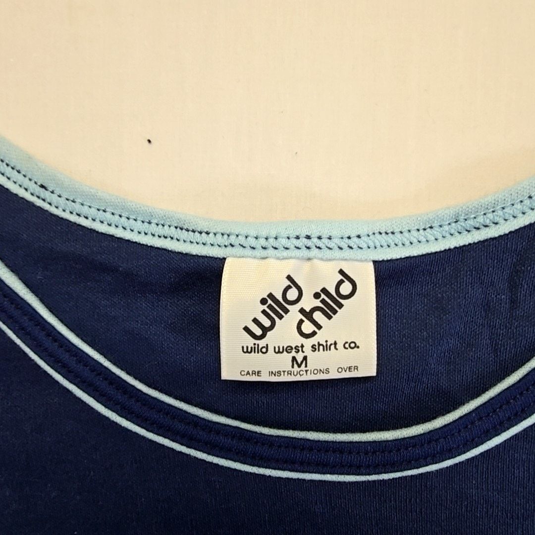 Vintage Vintage Mammoth Mountain California Tank Top Blue Shirt 90s Size M / US 6-8 / IT 42-44 - 3 Thumbnail