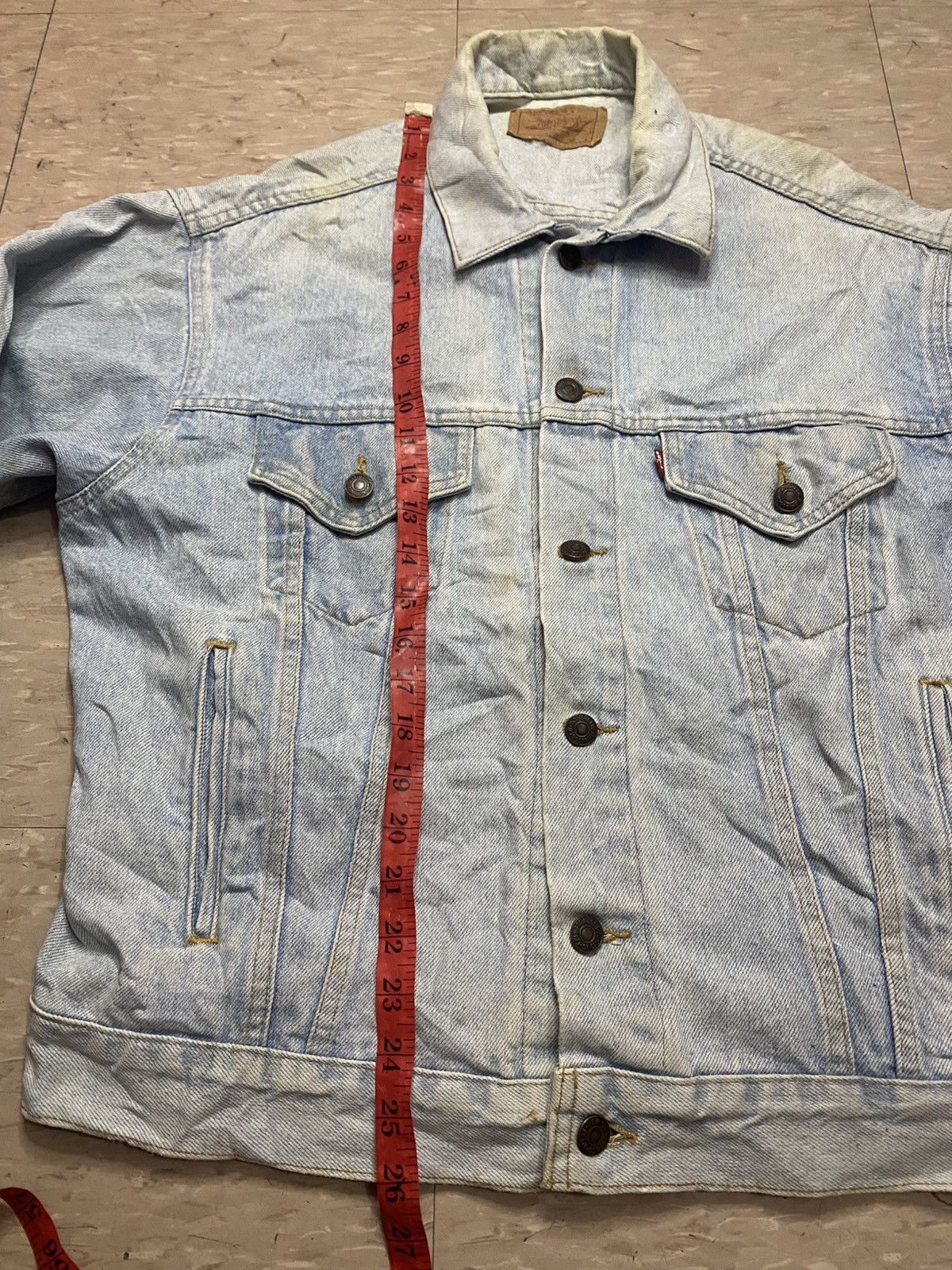 Levi's × Levi's Vintage Clothing × Vintage Vintage 90s levi's trucker denim jacket made in usa Size US M / EU 48-50 / 2 - 19 Thumbnail