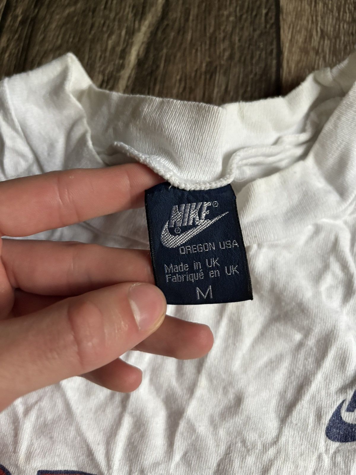 Nike Vintage Nike Team Great Britain Olympic Athletics Tee 80s Size US M / EU 48-50 / 2 - 4 Thumbnail