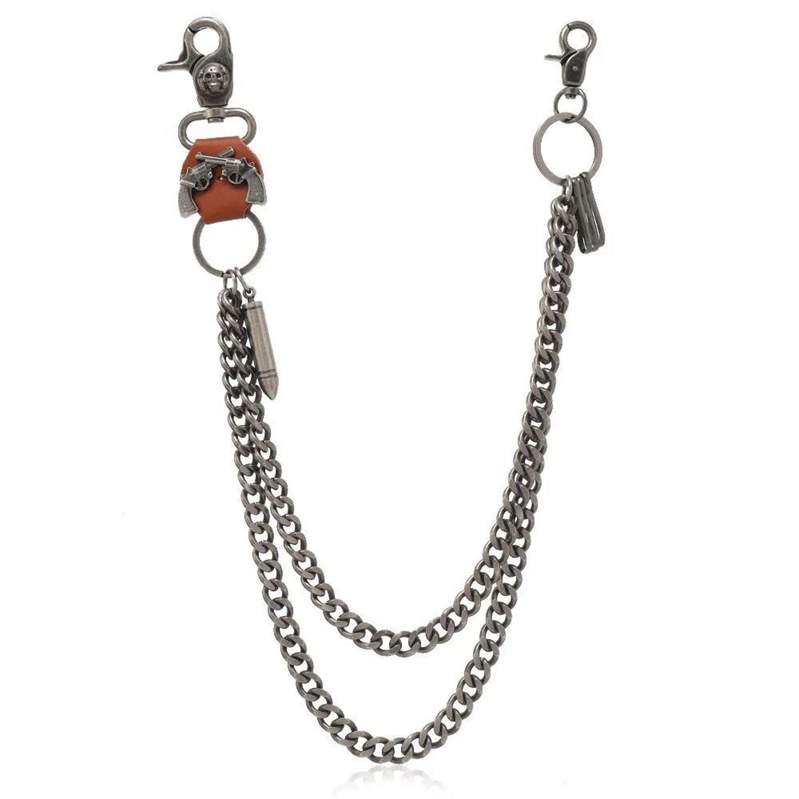 Vintage Double Bullet Pants Wallet Chain Size ONE SIZE - 2 Thumbnail