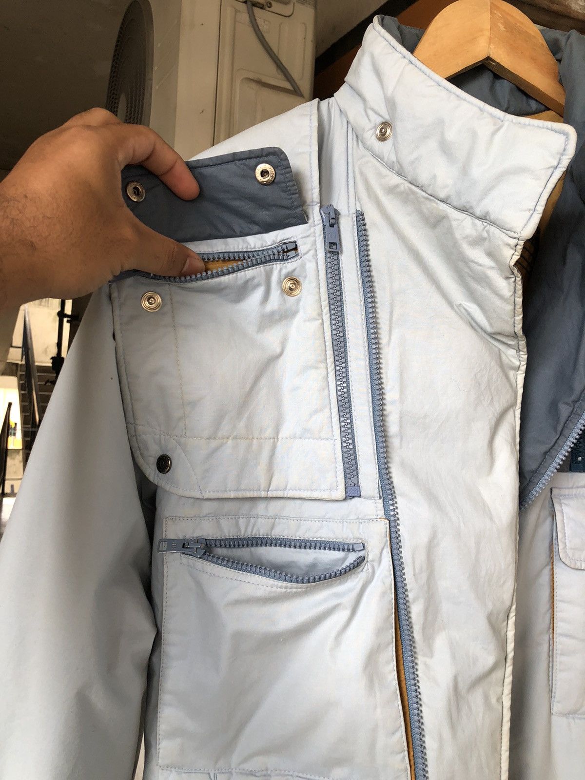 Gucci Rare🔥 Vintage Gucci Distressed Padding Jacket Size US XS / EU 42 / 0 - 11 Thumbnail