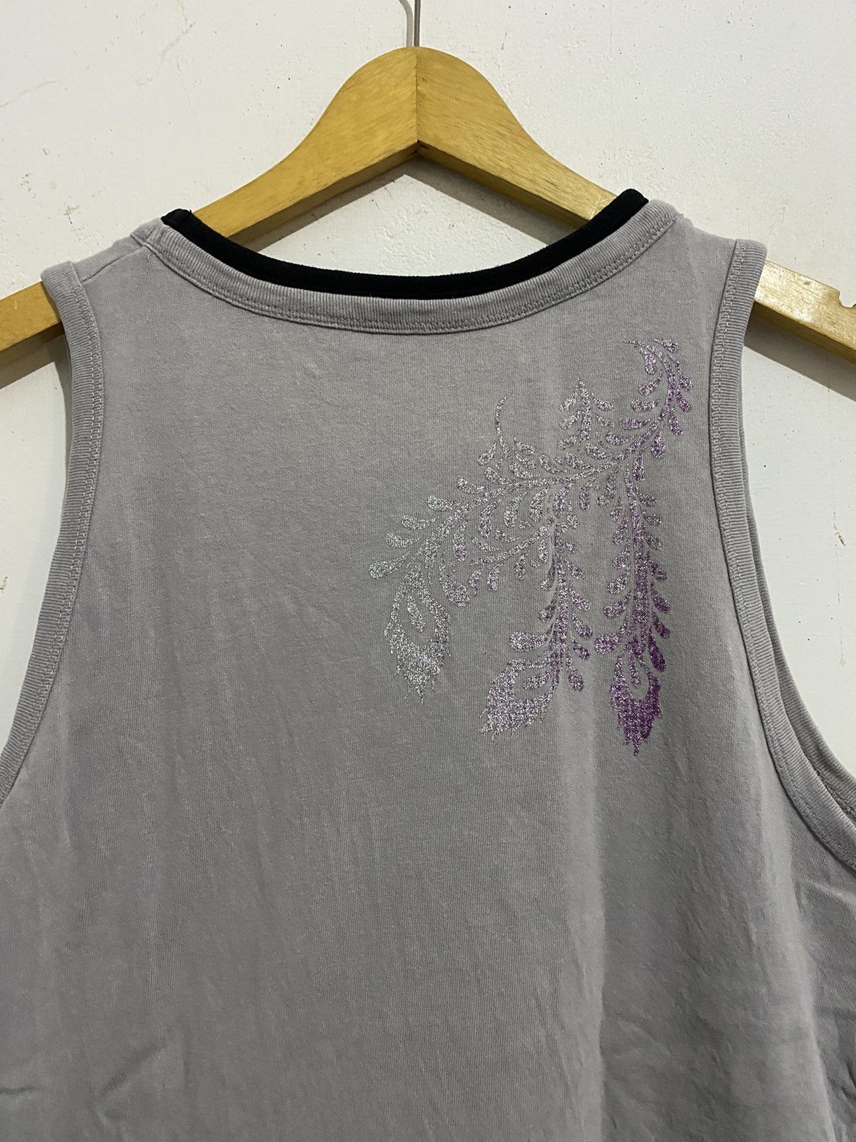 Beauty Beast Japanese Tanktop Poem Glitter Arcived Styled AA0174 Size US L / EU 52-54 / 3 - 4 Thumbnail