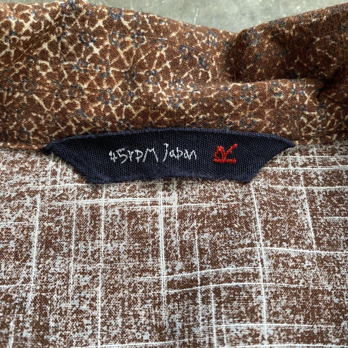 45rpm 2000s 45rpm Studio Pattern Button Up Shirts Size US M / EU 48-50 / 2 - 5 Thumbnail