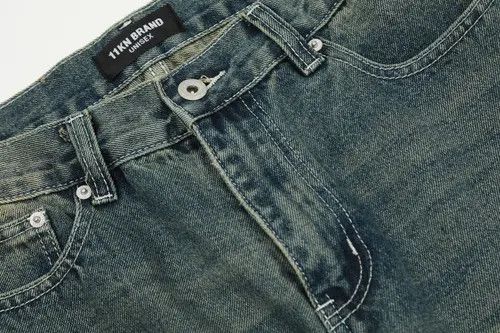 VIBE Street casual solid color distressed flared casual jeans Size US 32 / EU 48 - 5 Thumbnail