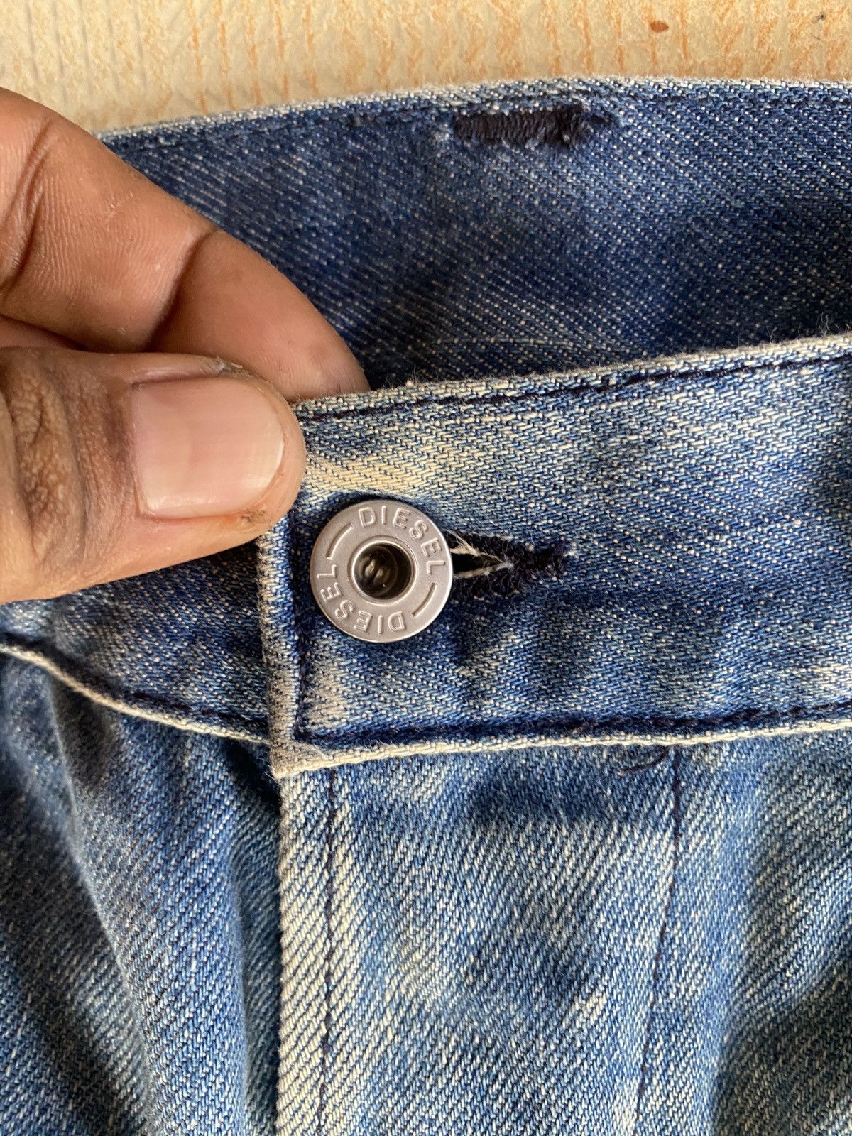 Diesel × Vintage Vintage diesel straight cut denim Size US 30 / EU 46 - 16 Thumbnail