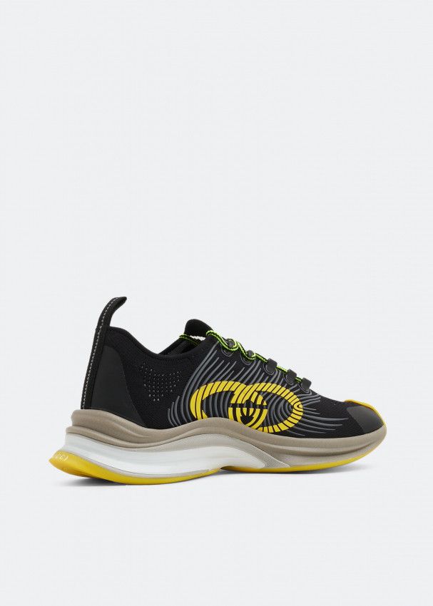 Gucci o1s1wg110125 Run Low-Top Sneakers in Multicolor Size US 14 / EU 47 - 3 Thumbnail