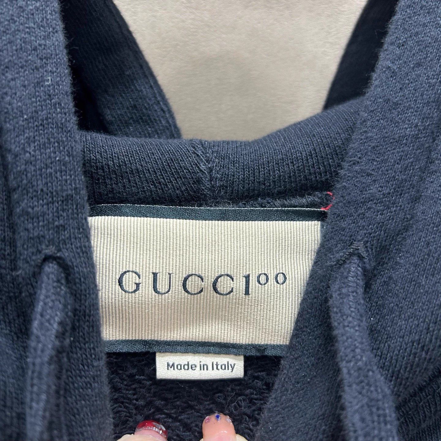Gucci Gucci 100th Anniv Limited Logo Hoodie 98 New L Size US L / EU 52-54 / 3 - 3 Thumbnail