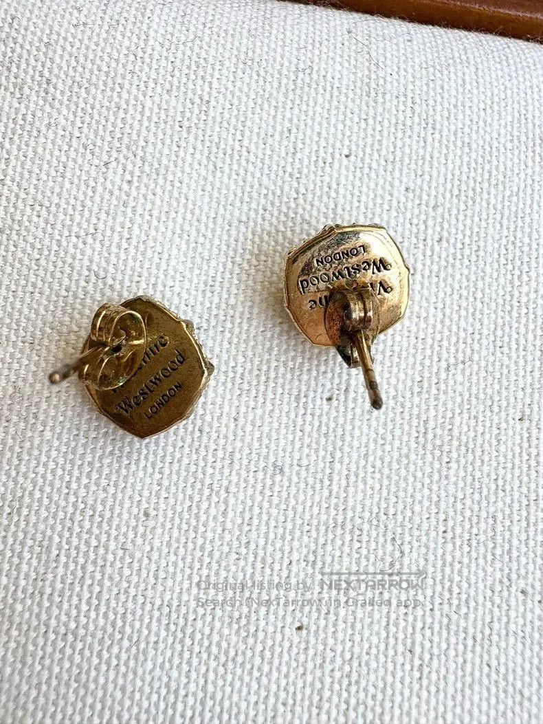 Vivienne Westwood Vivienne Westwood Vintage Moonstone Earrings. Size ONE SIZE - 6 Thumbnail