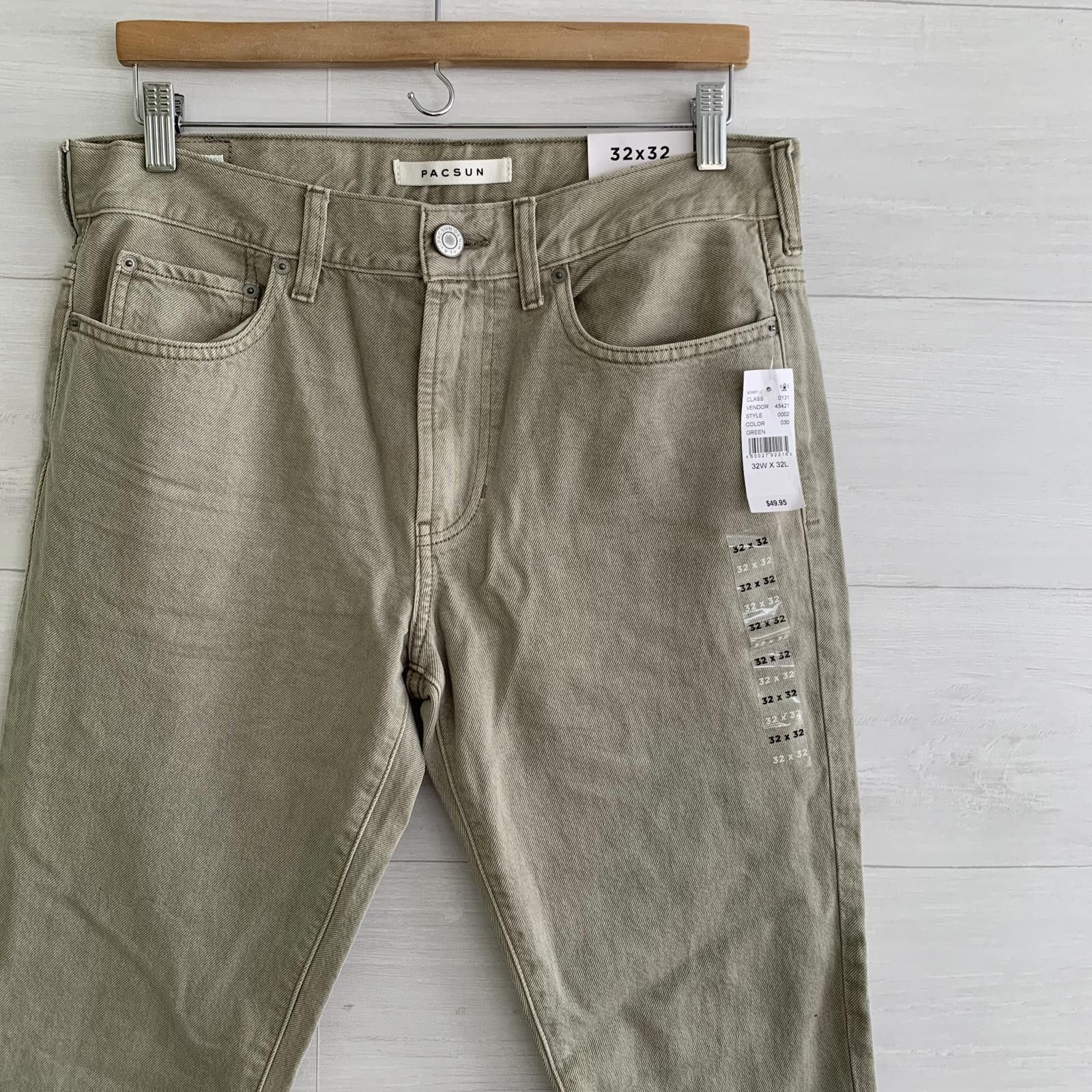 Pacsun NWT Pacsun - Pale green Skinny jeans, 32 x 32 Size US 32 / EU 48 - 2 Thumbnail