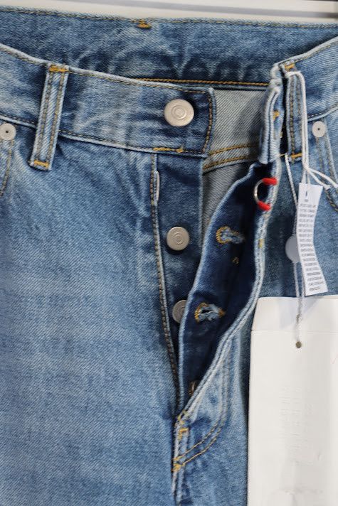 Maison Margiela o1rshd1 Denim Jeans in Blue Size US 33 - 4 Thumbnail