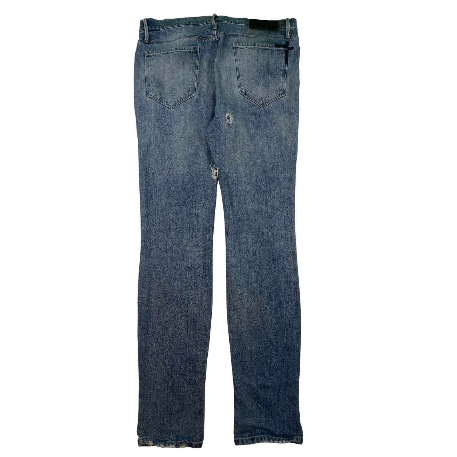 Rta RTA Plain Light Wash Jeans Size US 36 / EU 52 - 2 Thumbnail