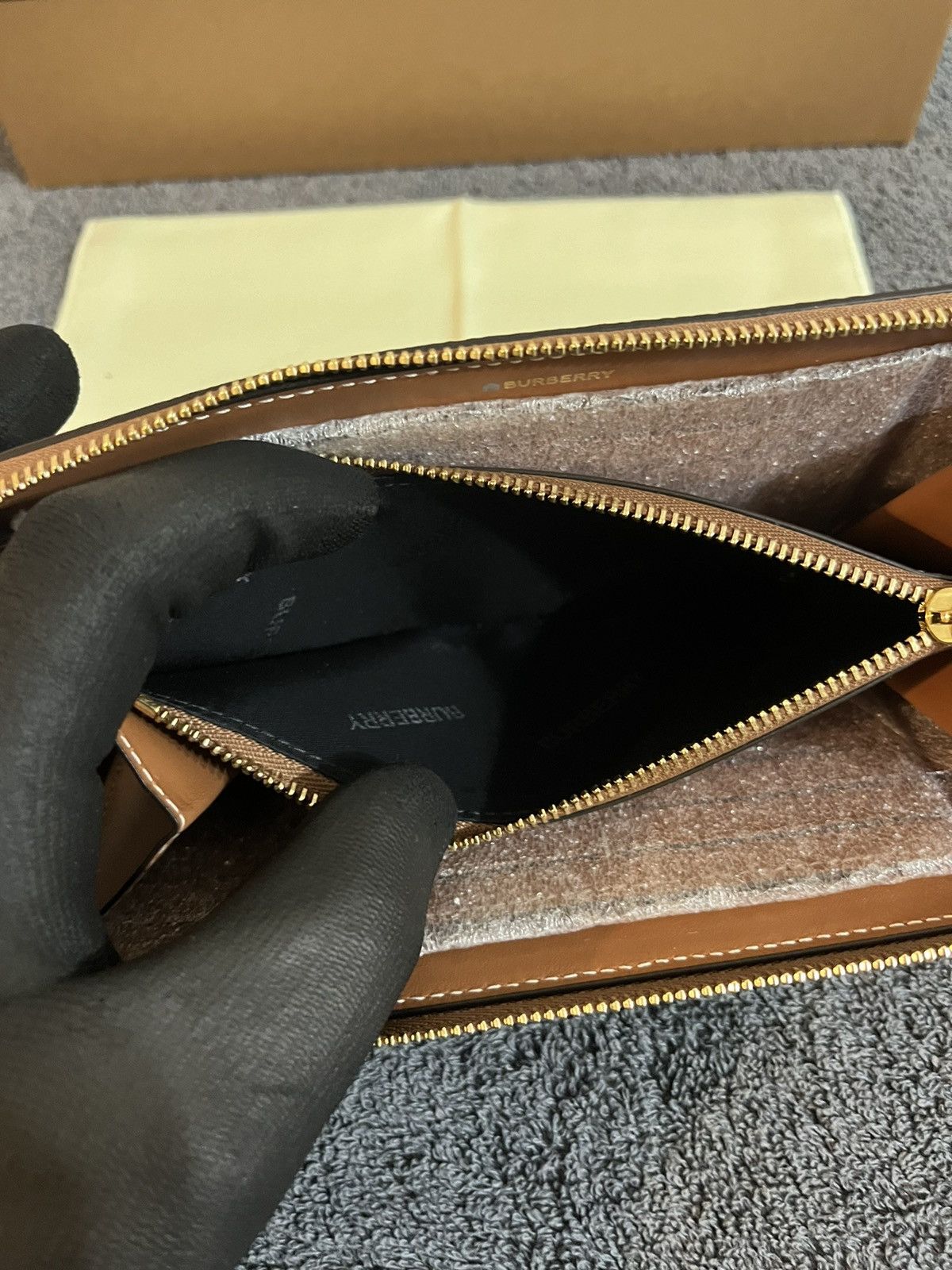 Burberry Burberry Check Zip Wallet Size ONE SIZE - 14 Thumbnail