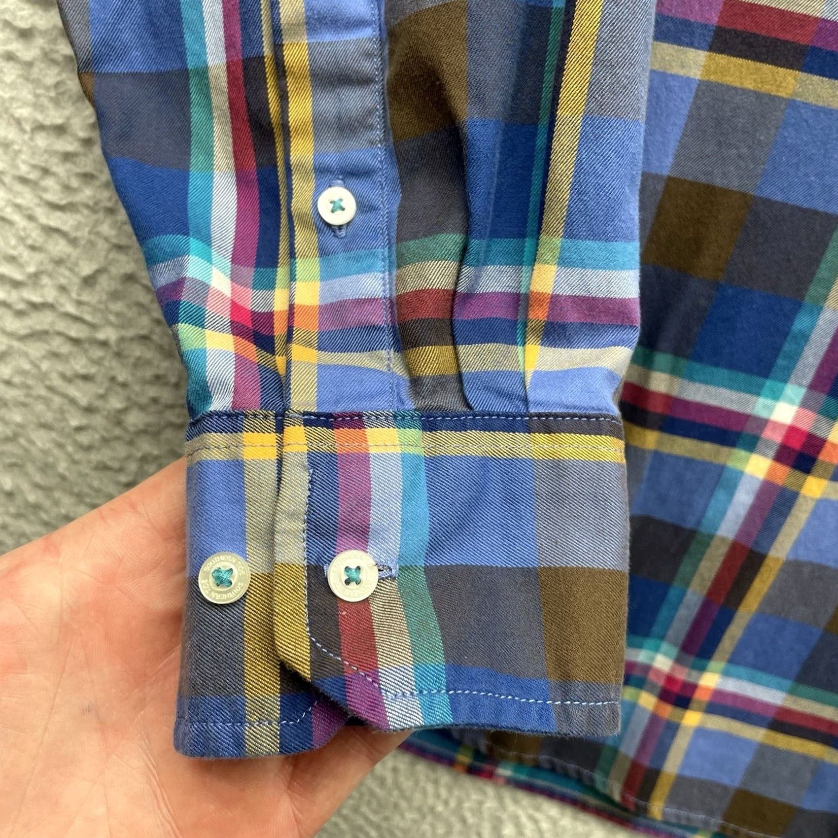 Southern Tide Southern Tide Shirt Mens M Classic Fit Multicolor Plaid Button-Up Casual Preppy Capstone Size US M / EU 48-50 / 2 - 3 Thumbnail