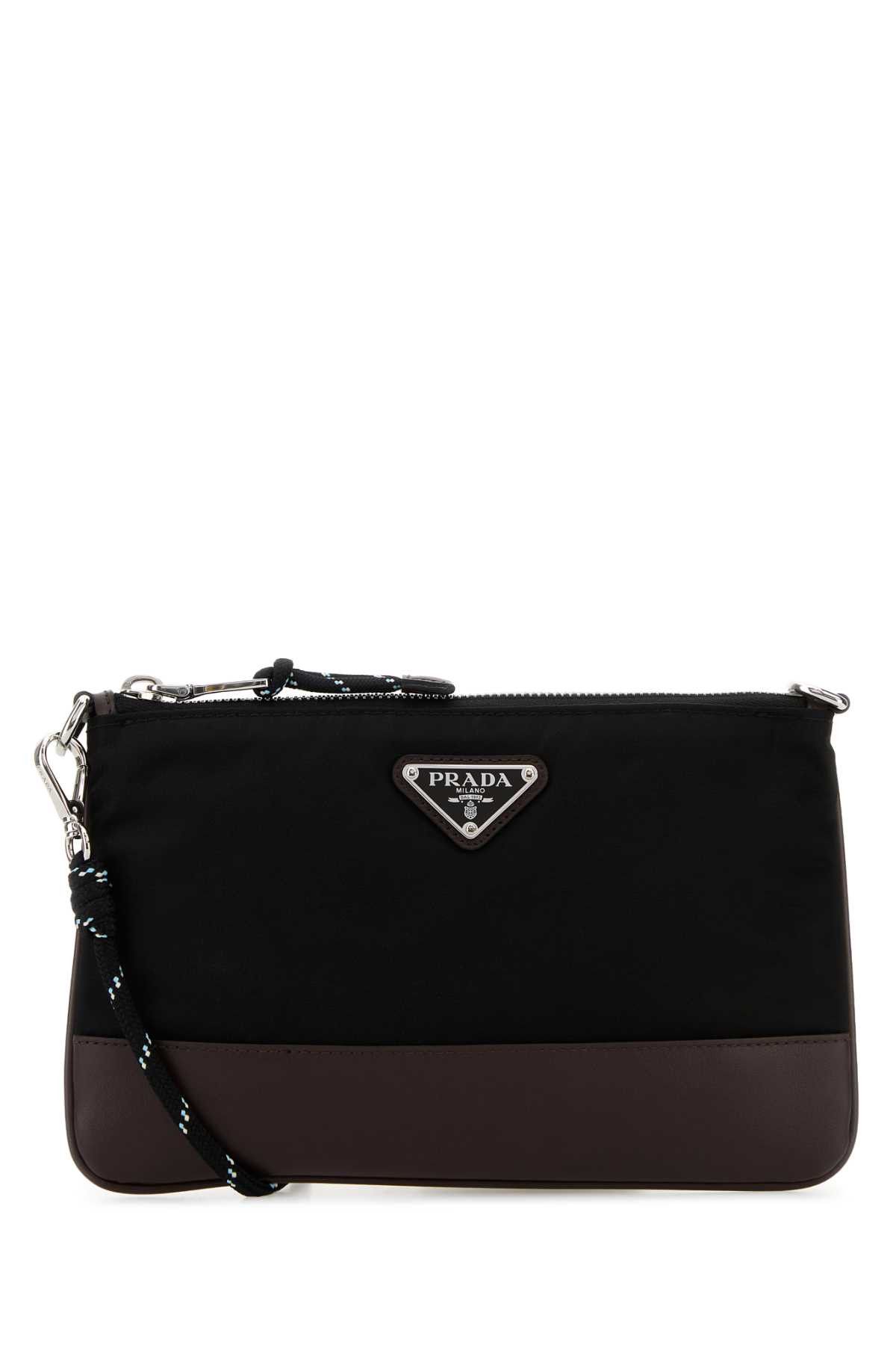Prada Black Fabric Crossbody Bag Size ONE SIZE - 1 Thumbnail