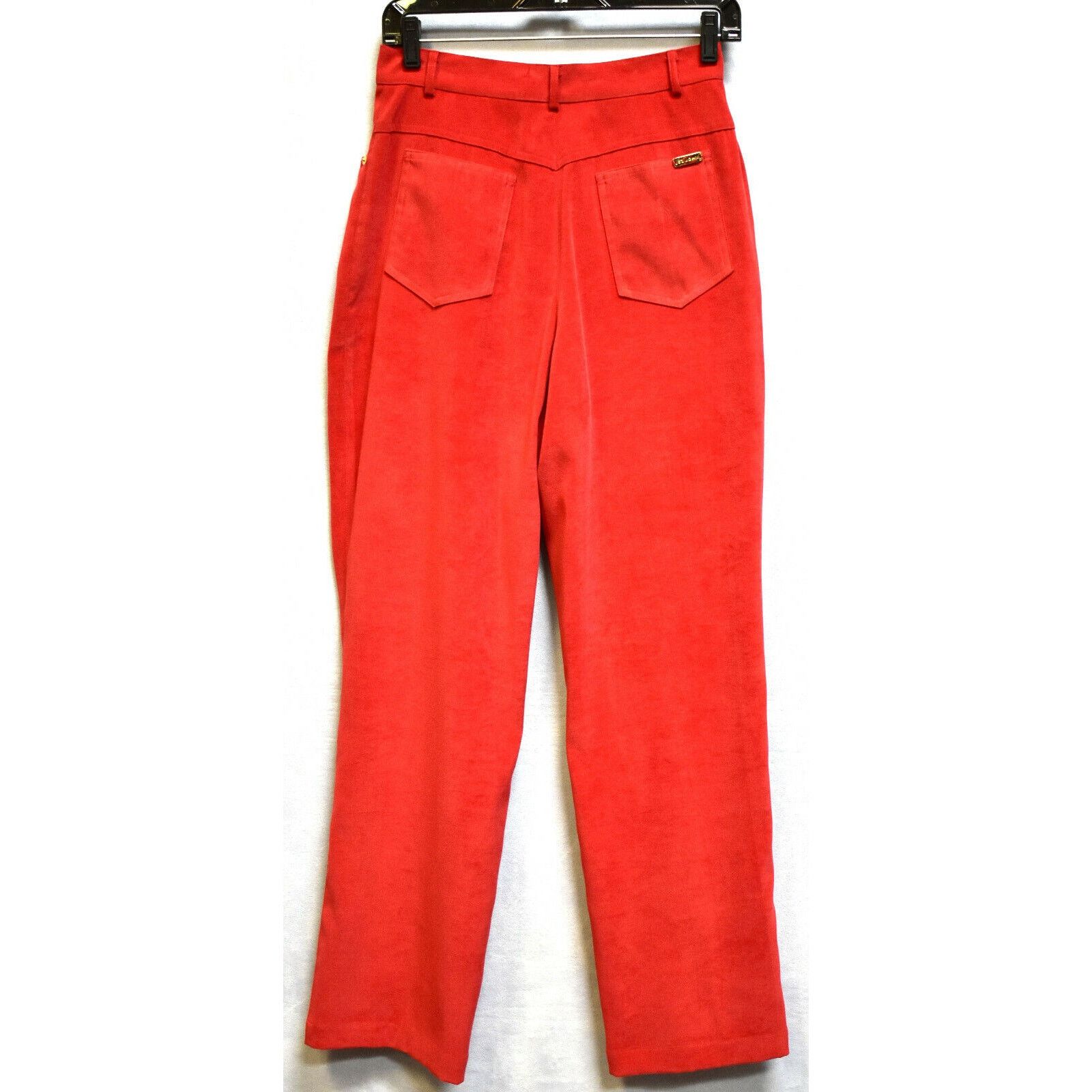 St. John NWT ST.JOHN Sport Geranium Pockets Logo Button Pants Size 4 Size 27" / US 4 / IT 40 - 4 Thumbnail