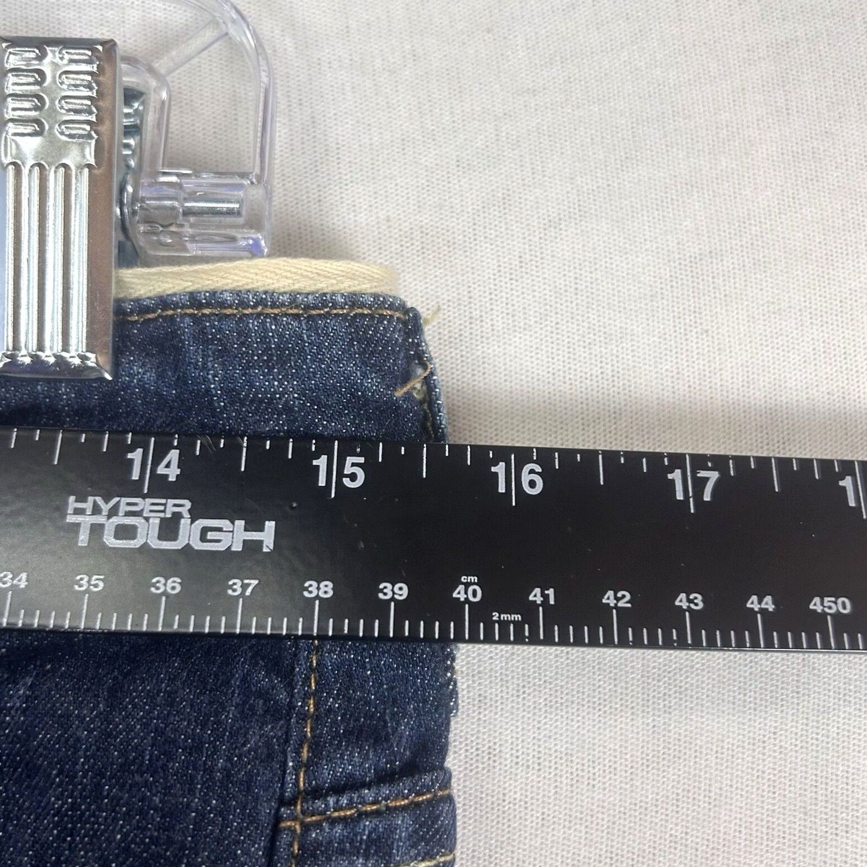 American Eagle Outfitters American Eagle Hipster Jeans Womens Size 4 Reg Blue Denim Bootcut Flared AEO Size 27" / US 4 / IT 40 - 7 Thumbnail